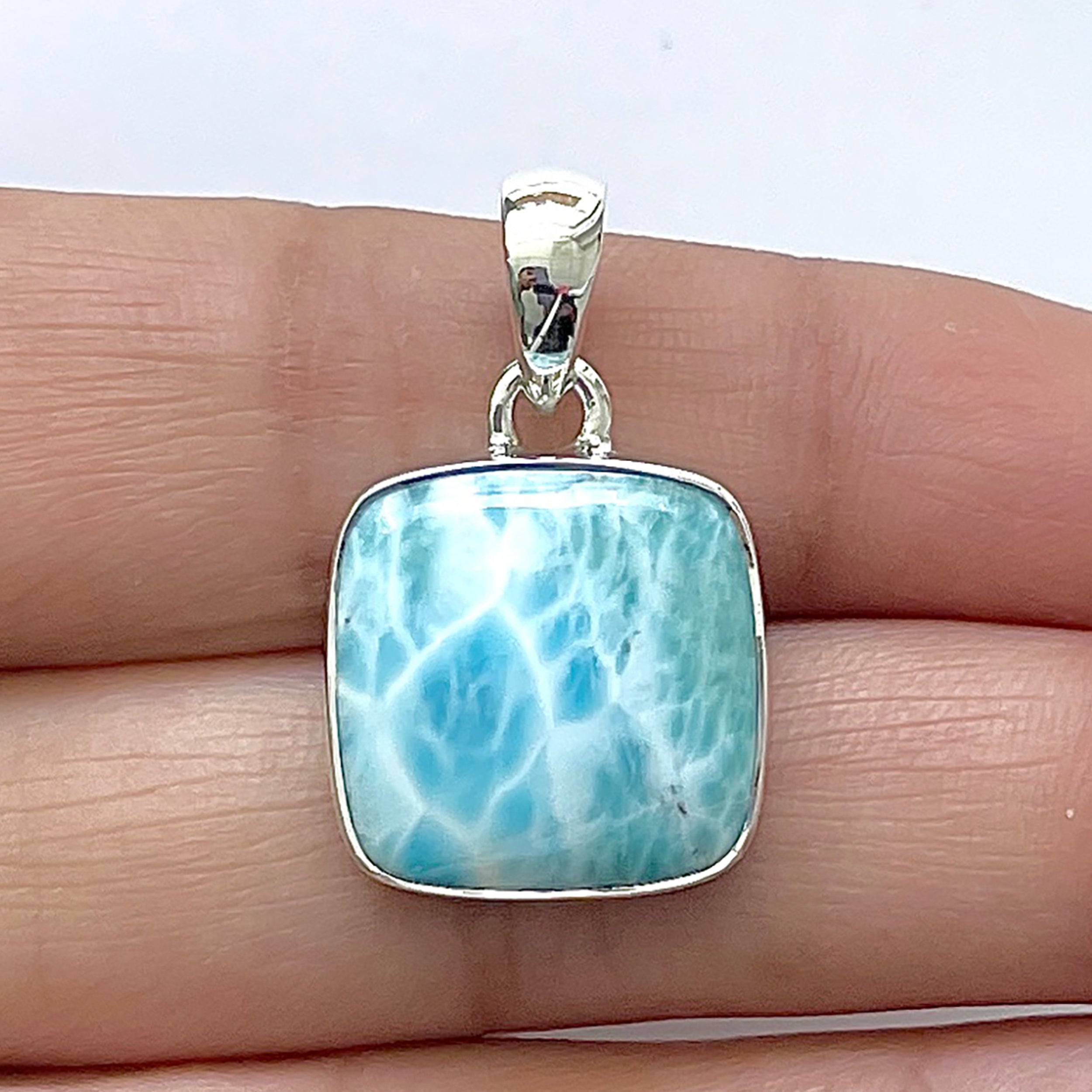 Larimar Pendant-(LAR-1-36)