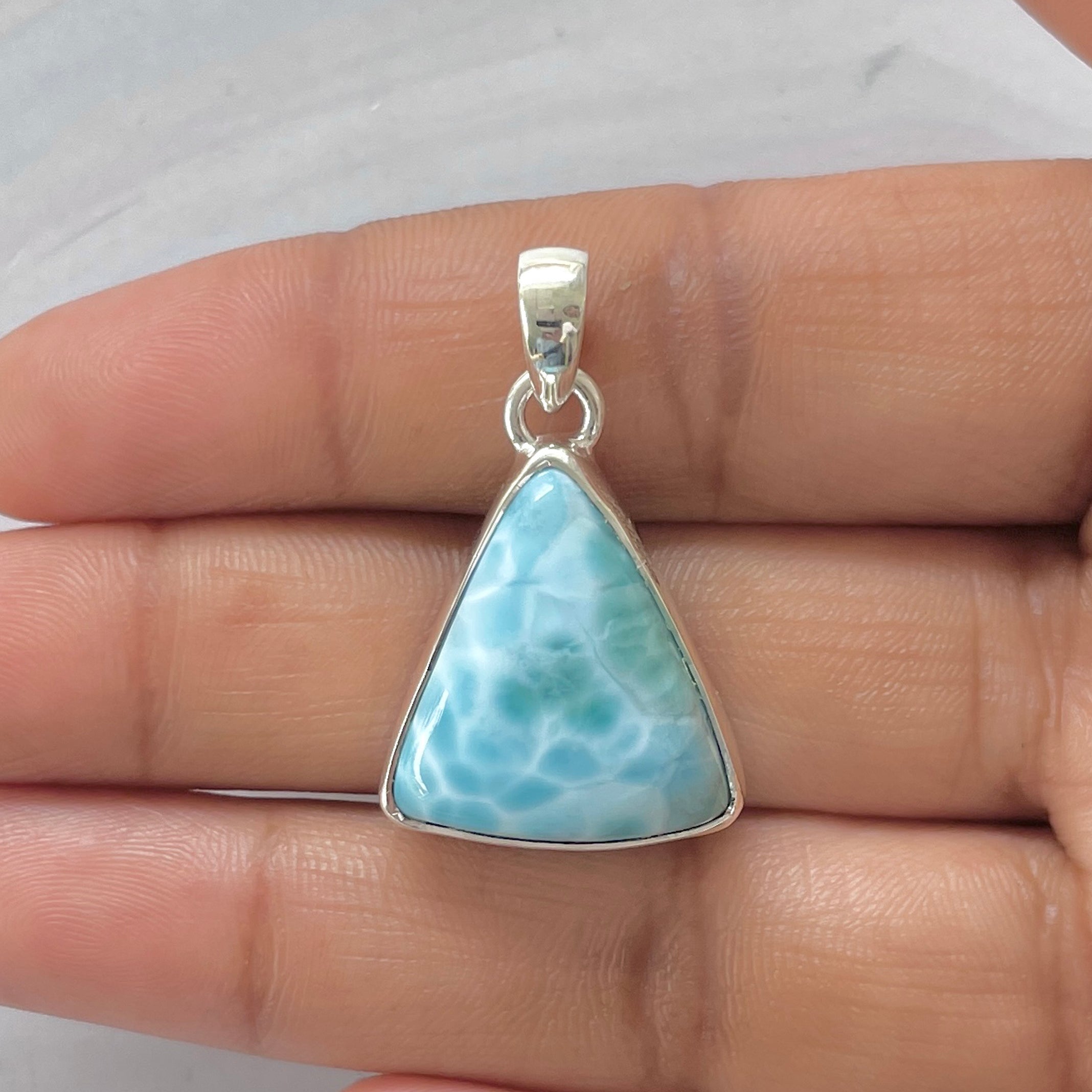 Larimar Pendant-(LAR-1-364)