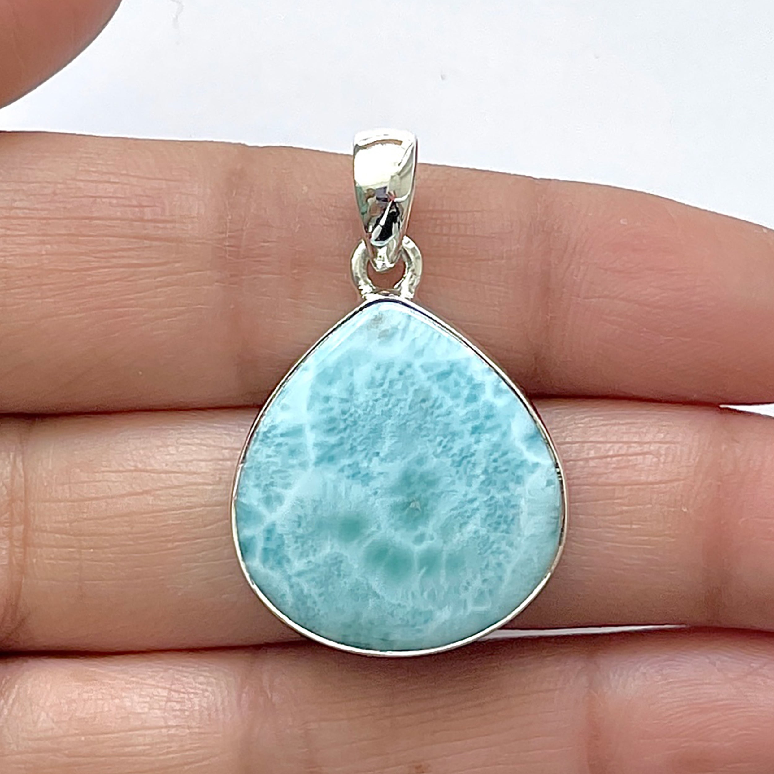 Larimar Pendant-(LAR-1-38)