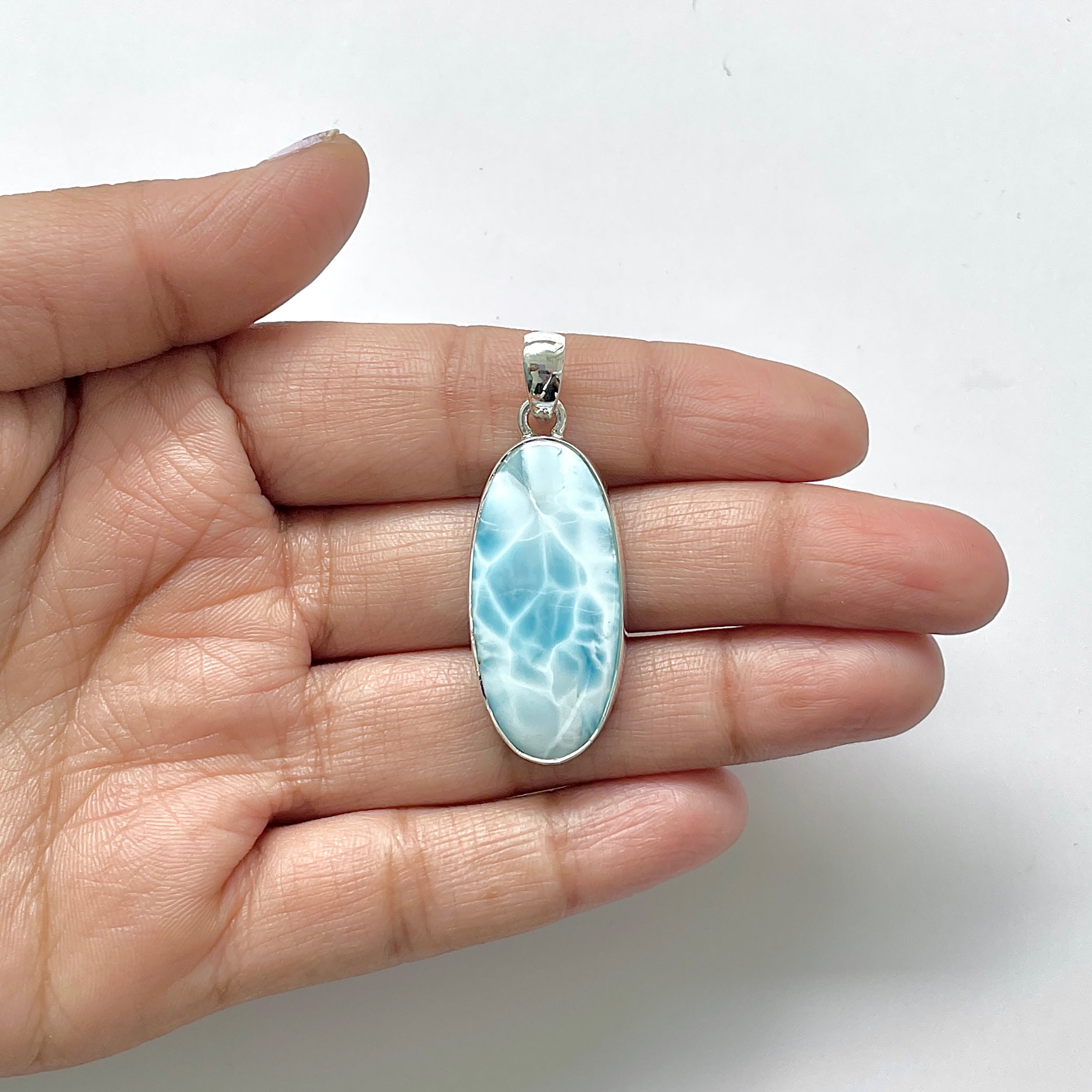 Larimar Pendant-(LAR-1-39)