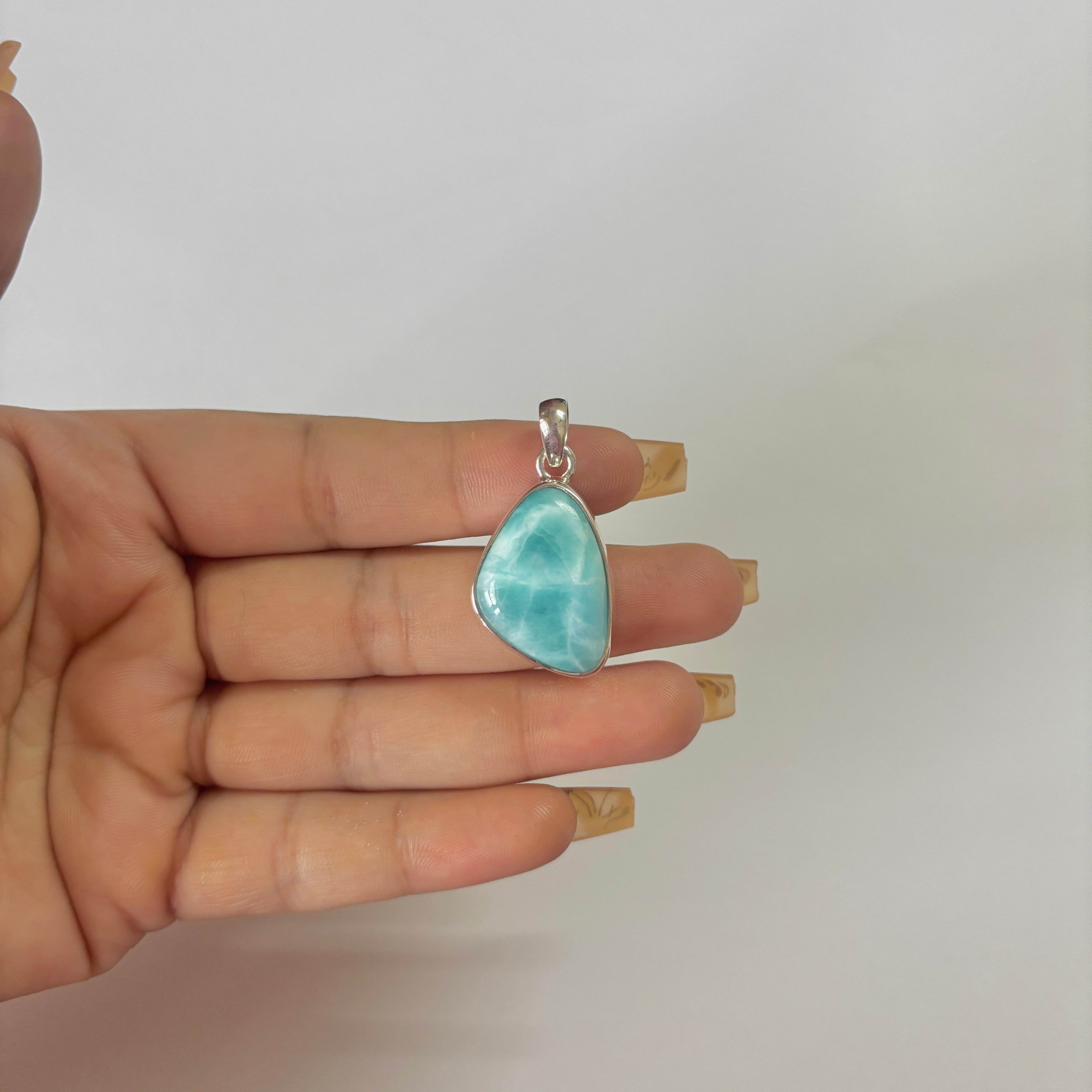 Larimar Pendant-(LAR-1-391)