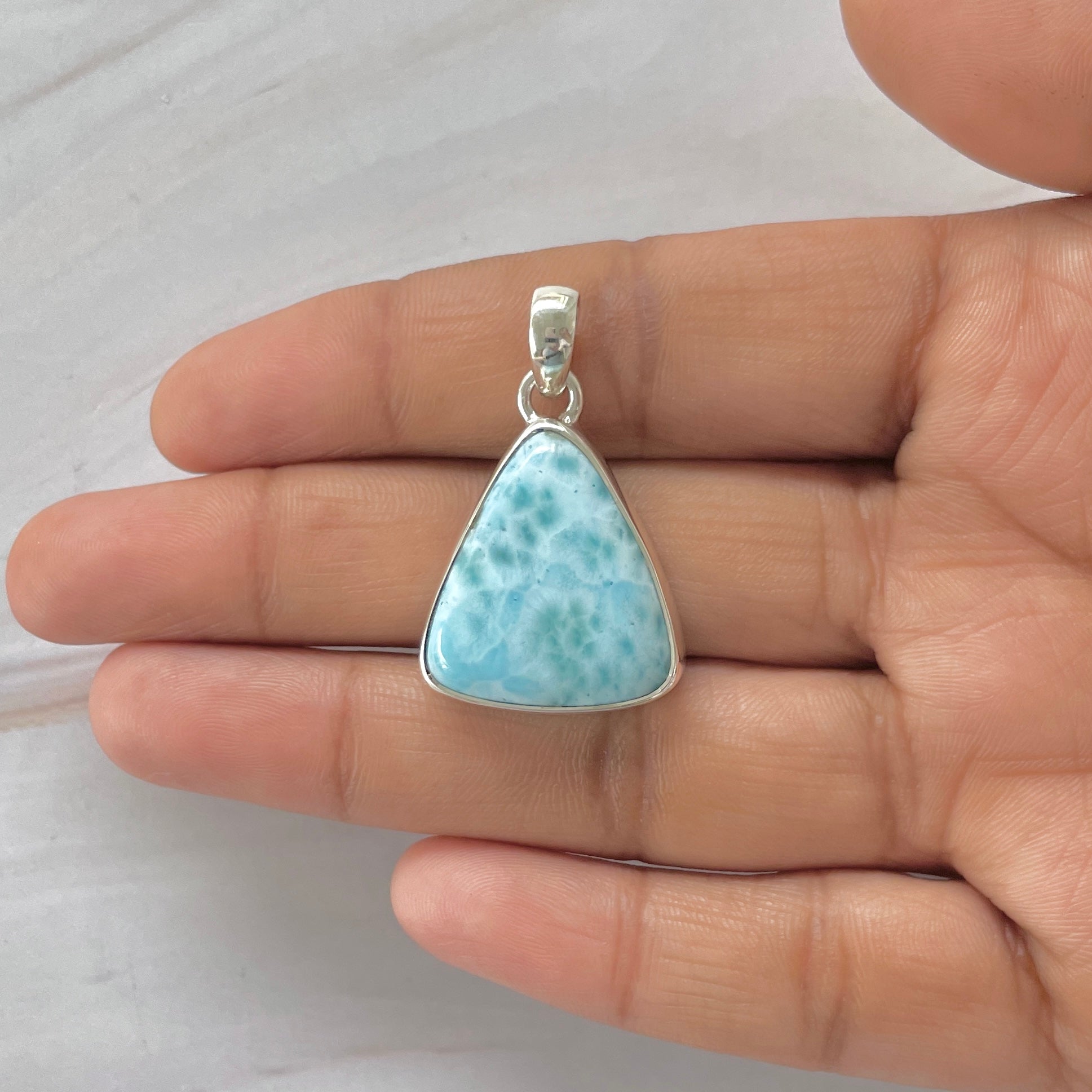 Larimar Pendant-(LAR-1-396)