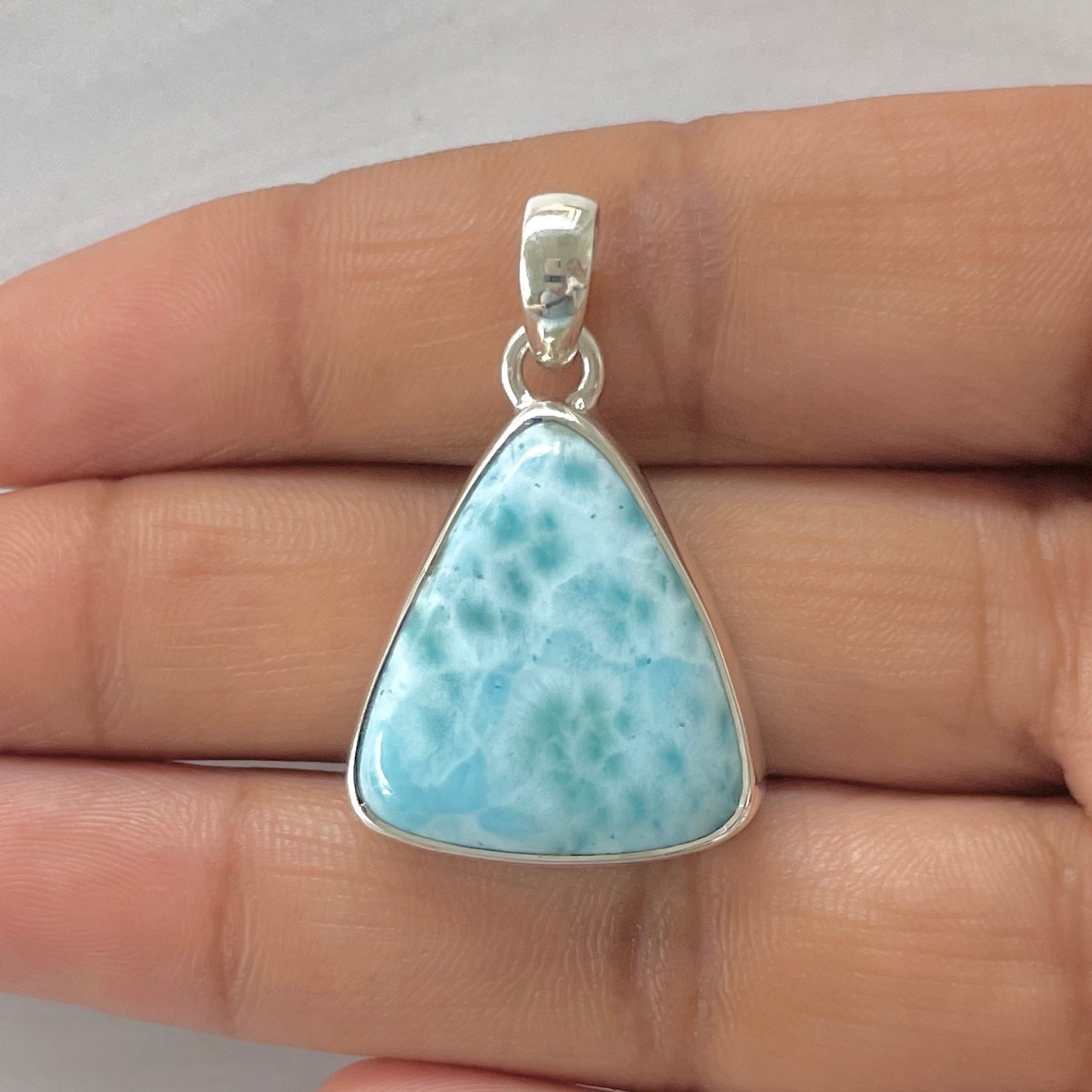 Larimar Pendant-(LAR-1-396)