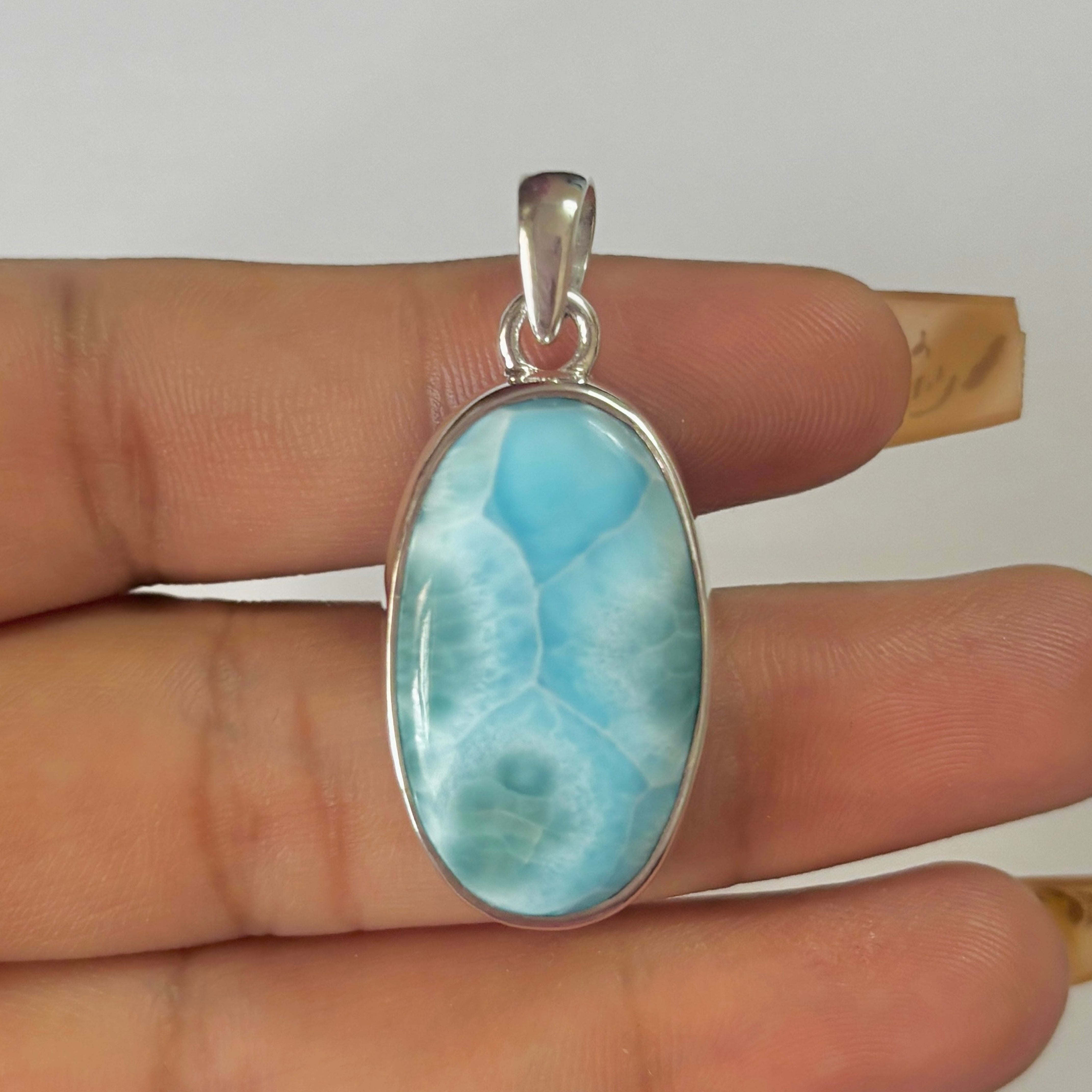 Larimar Pendant-(LAR-1-399)