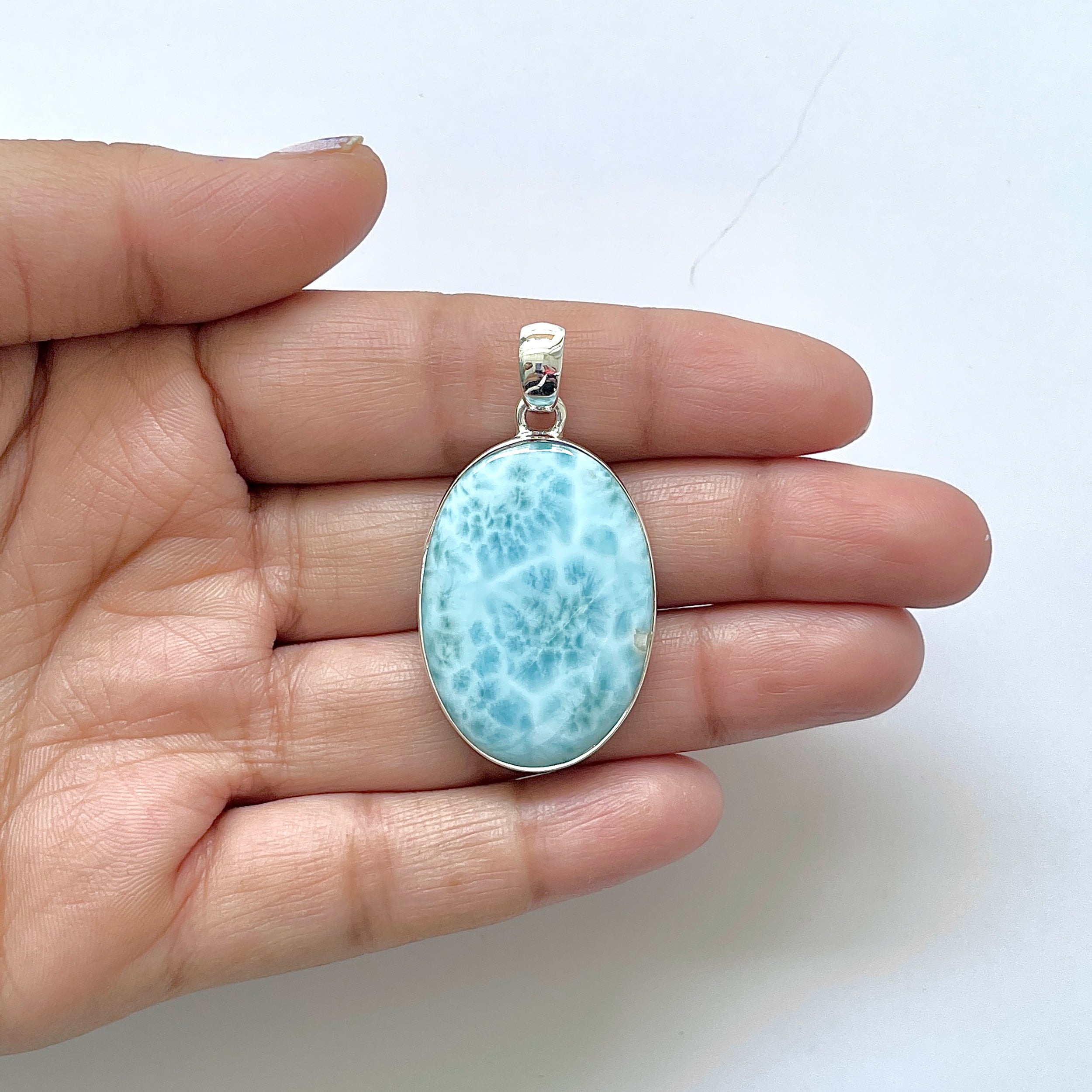 Larimar Pendant-(LAR-1-4)