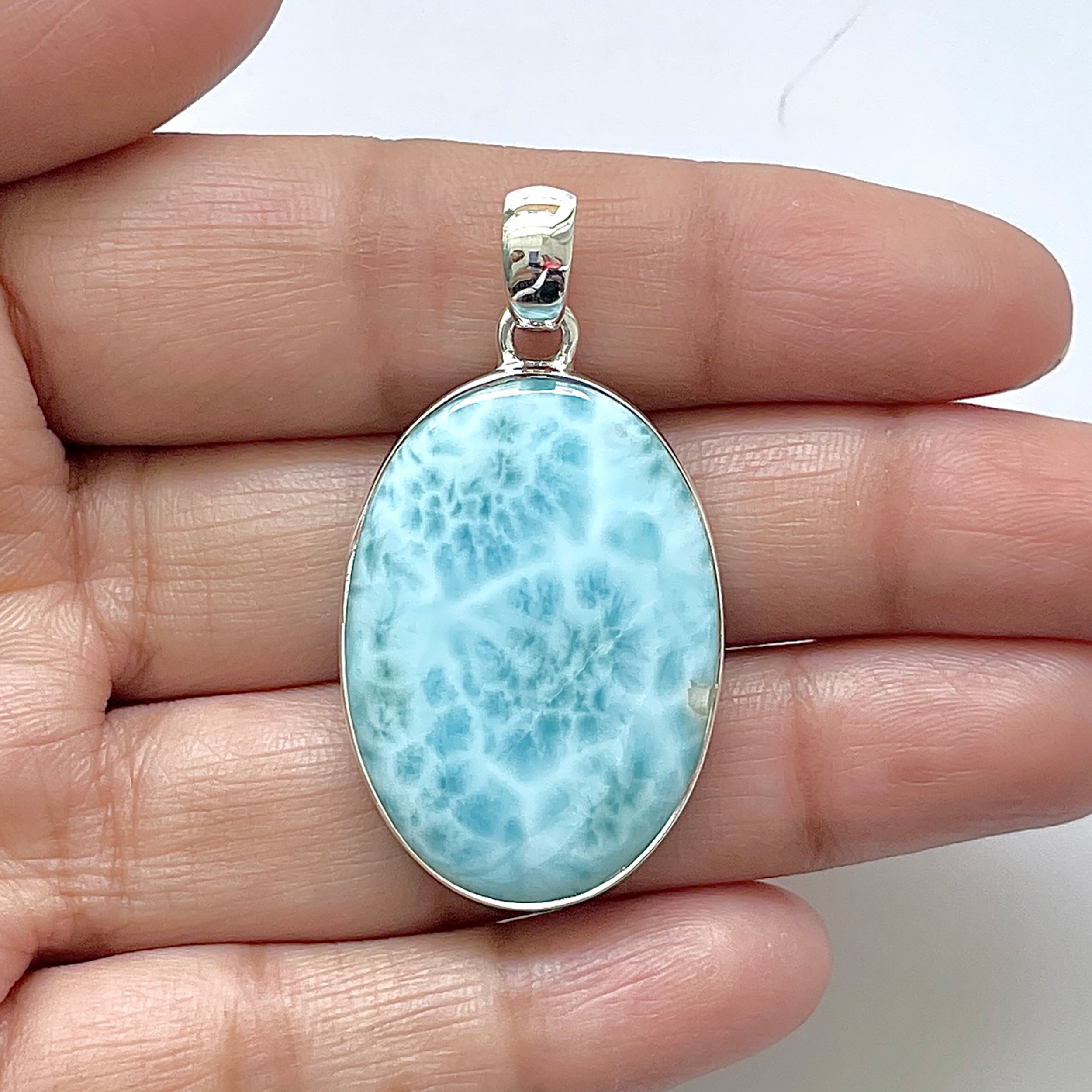 Larimar Pendant-(LAR-1-4)