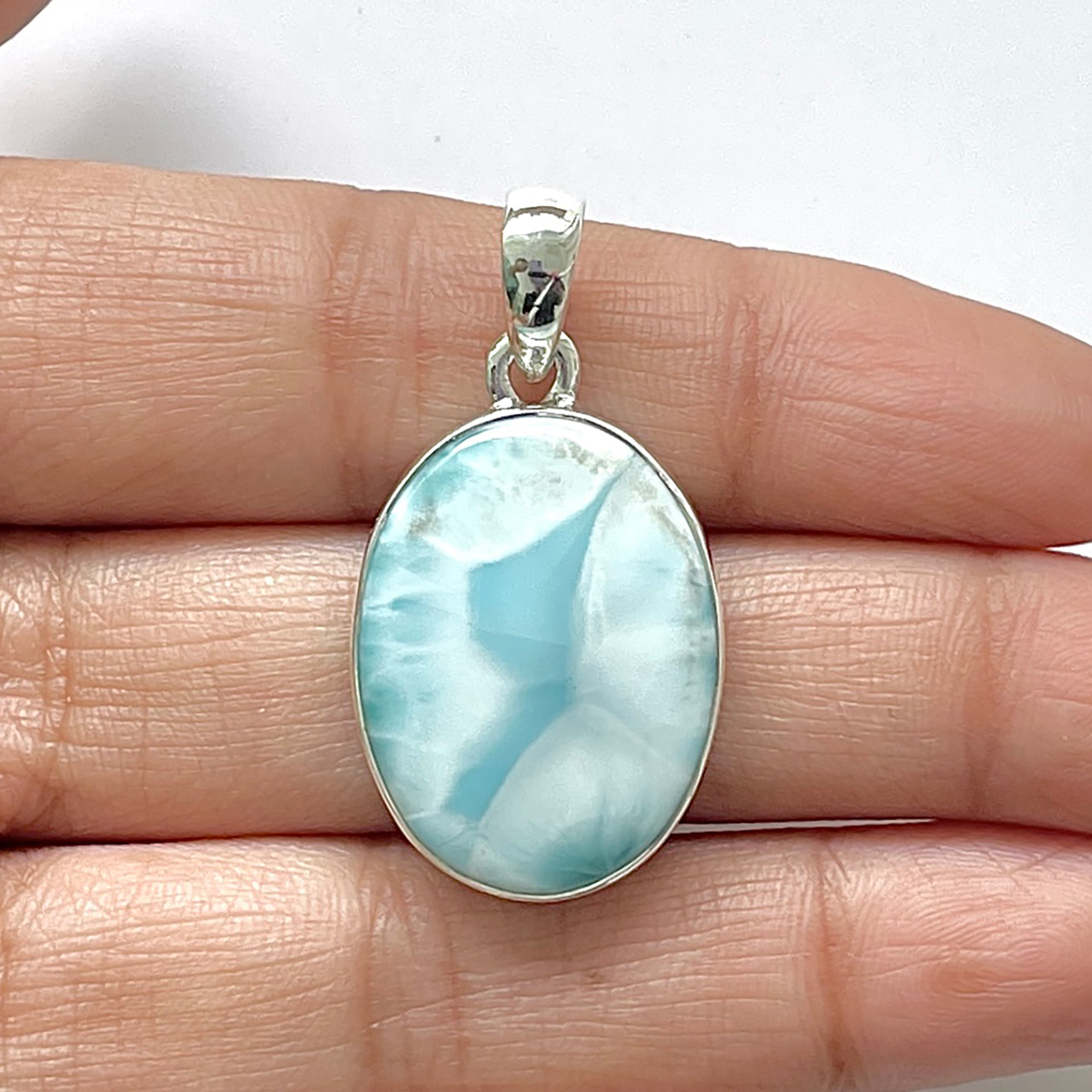 Larimar Pendant-(LAR-1-40)