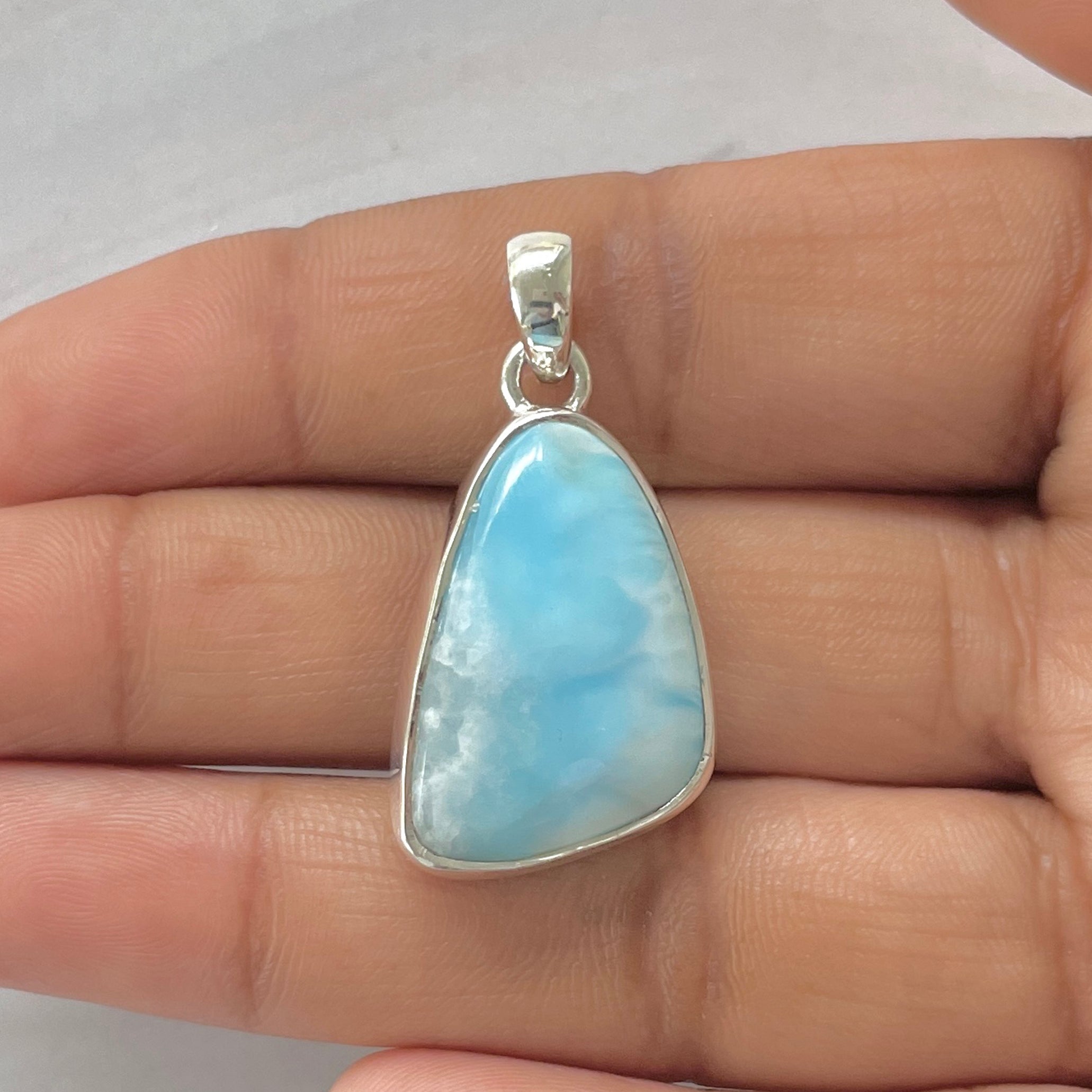 Larimar Pendant-(LAR-1-400)