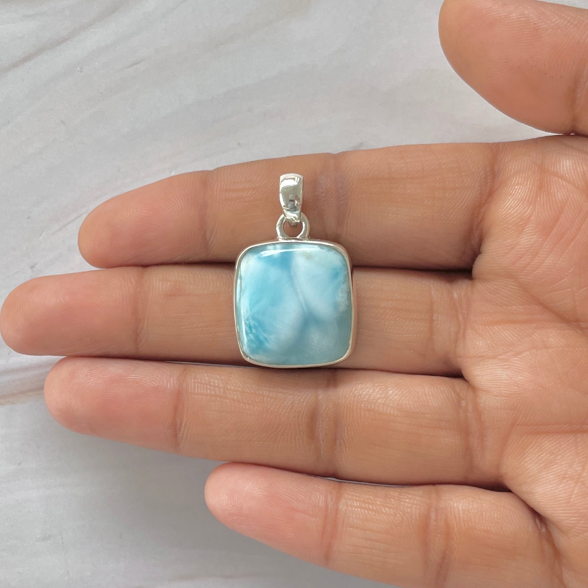 Larimar Pendant-(LAR-1-403)