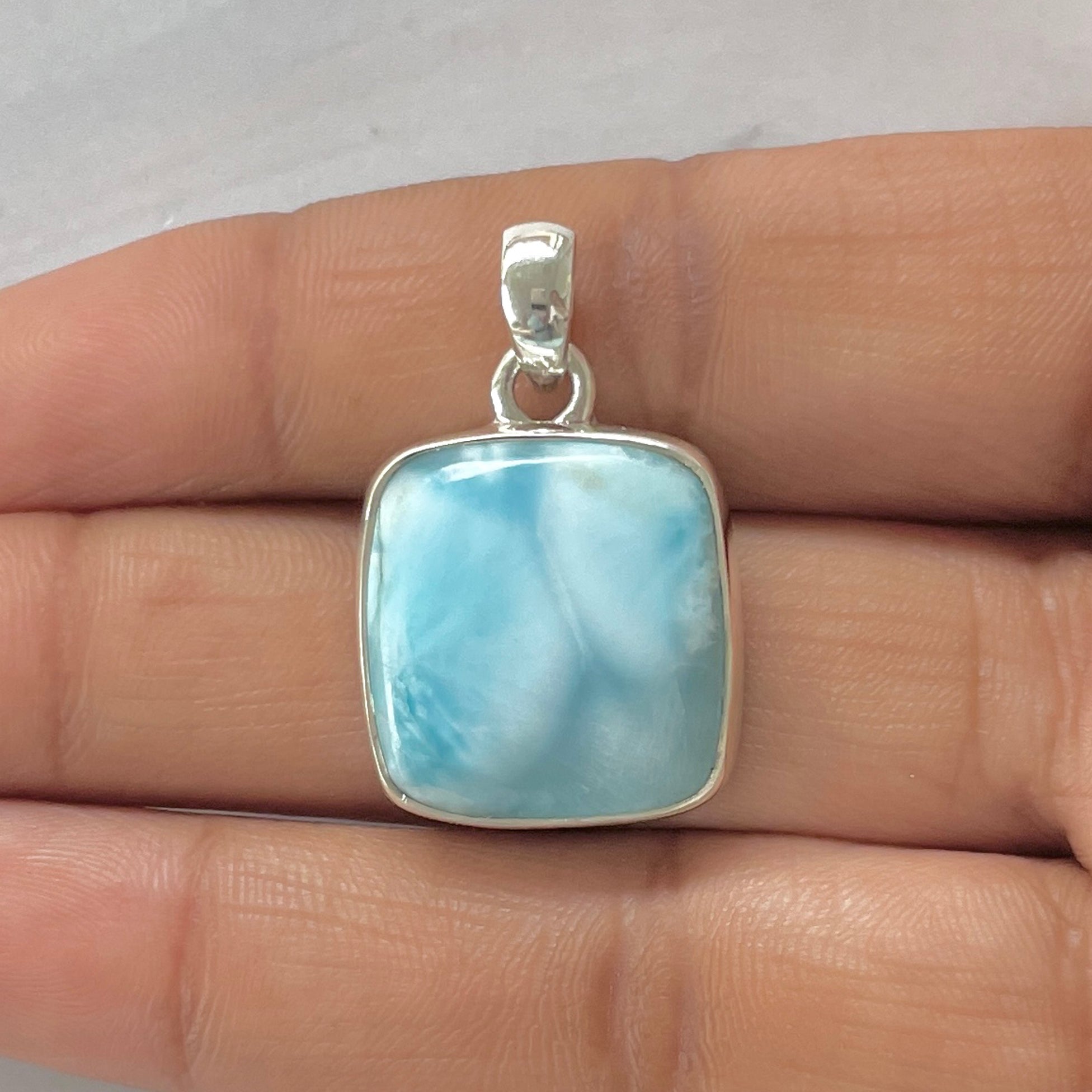Larimar Pendant-(LAR-1-403)