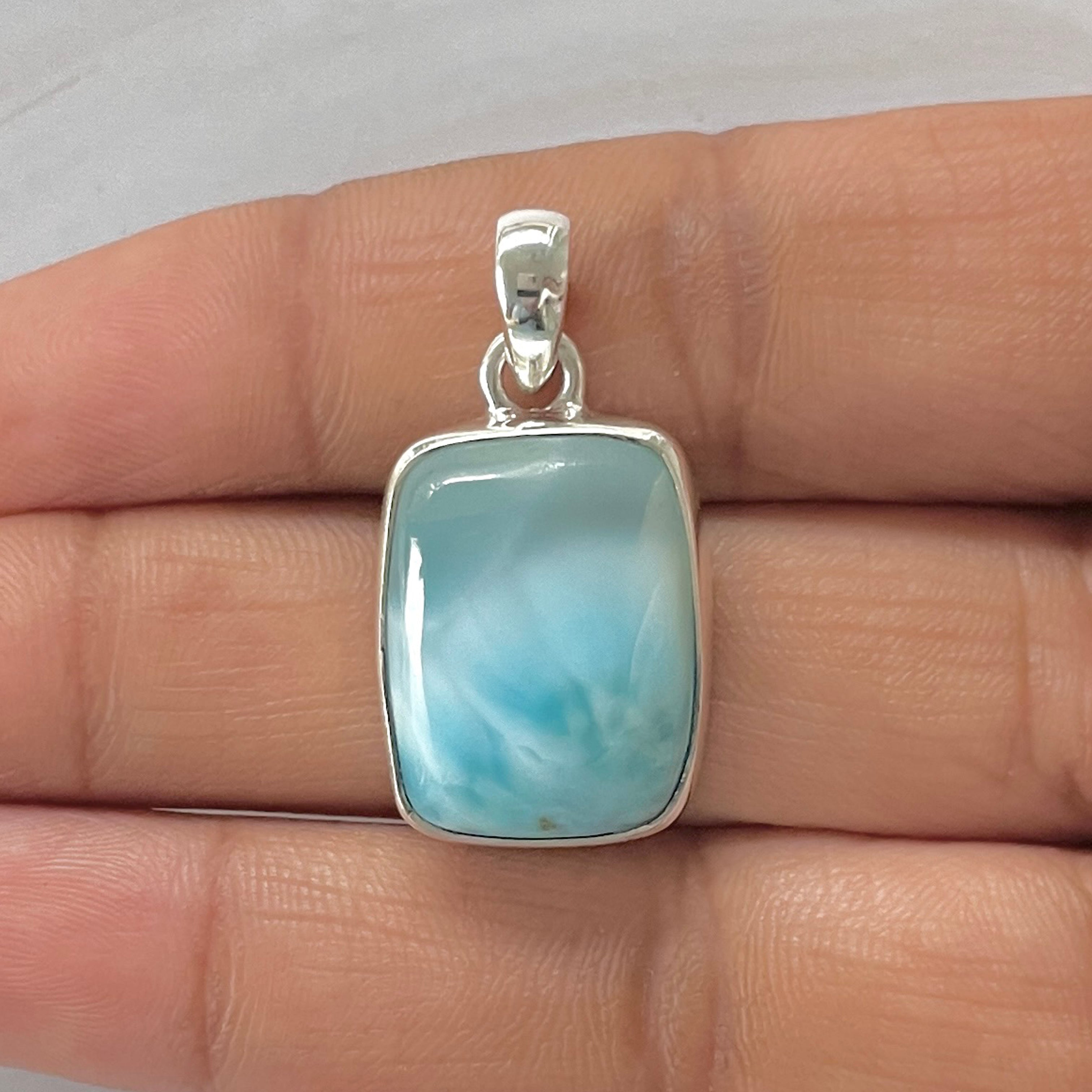 Larimar Pendant-(LAR-1-409)