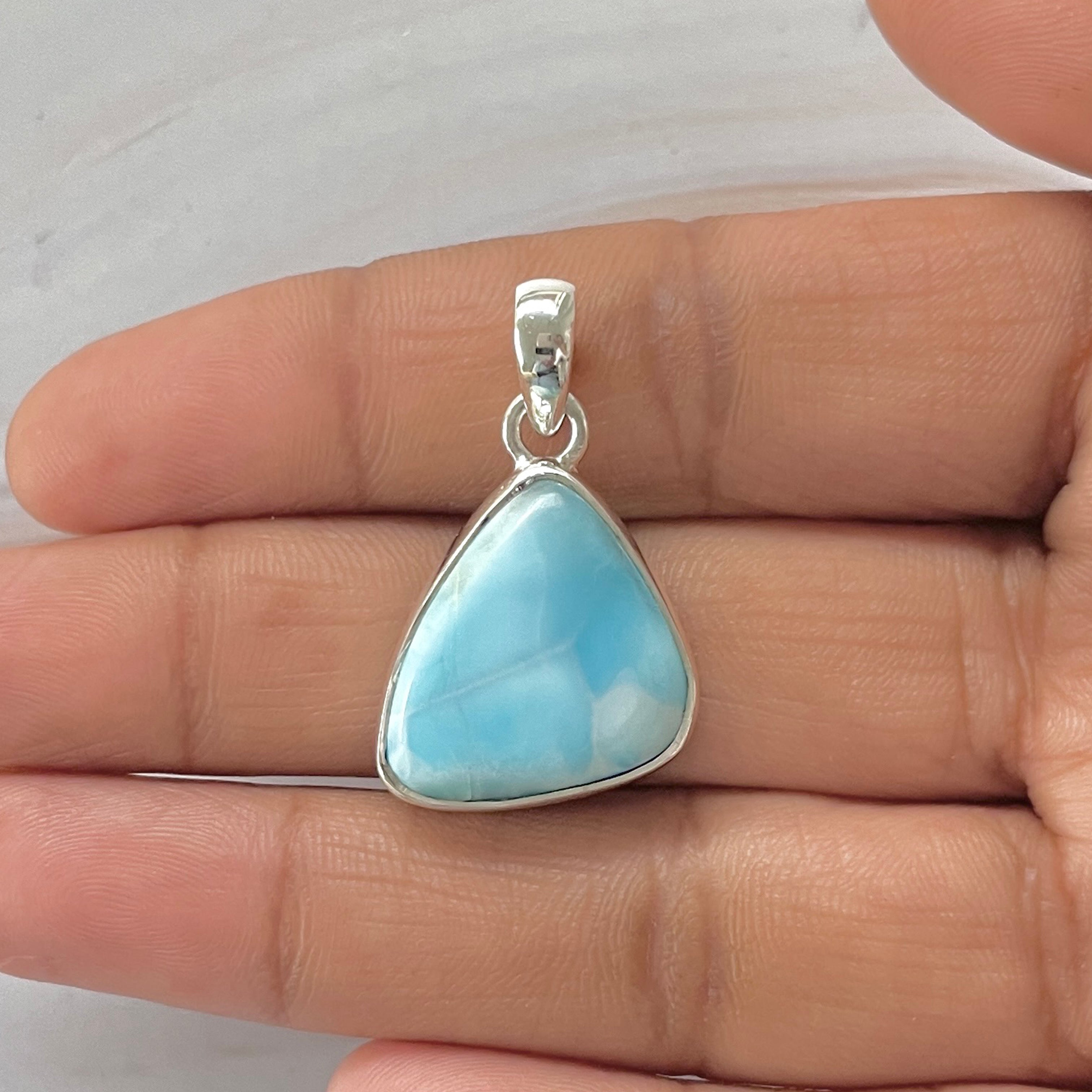 Larimar Pendant-(LAR-1-416)