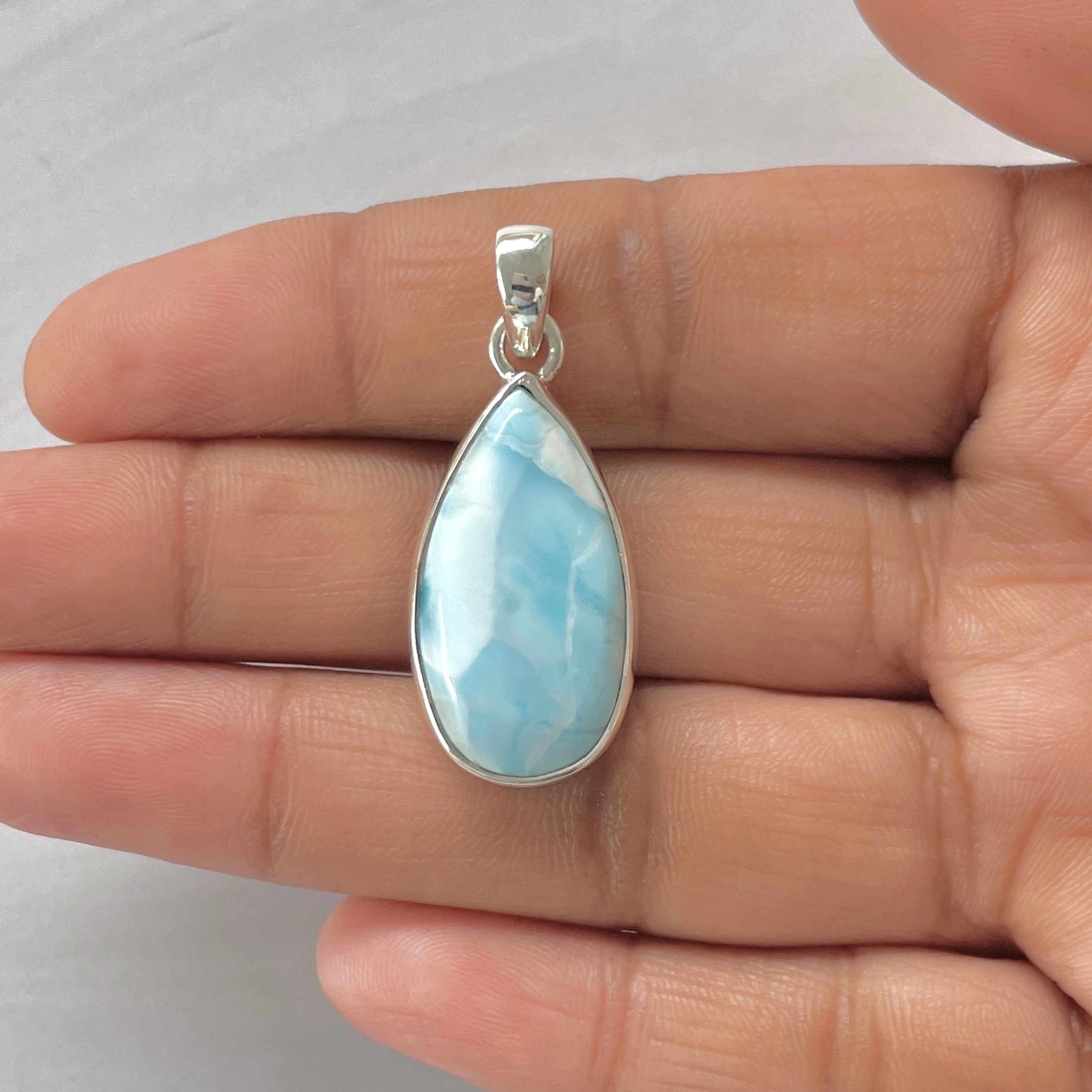 Larimar Pendant-(LAR-1-420)