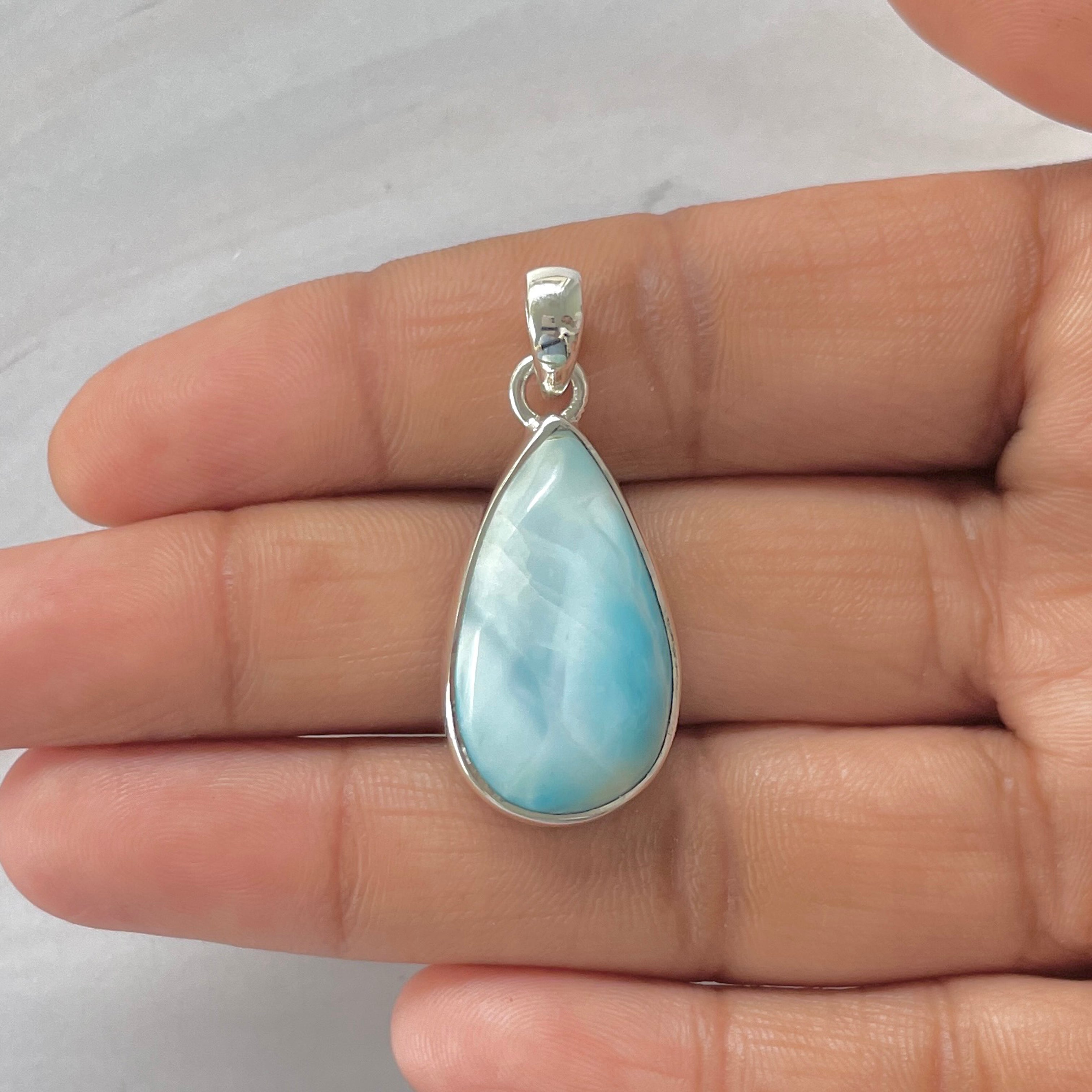 Larimar Pendant-(LAR-1-421)