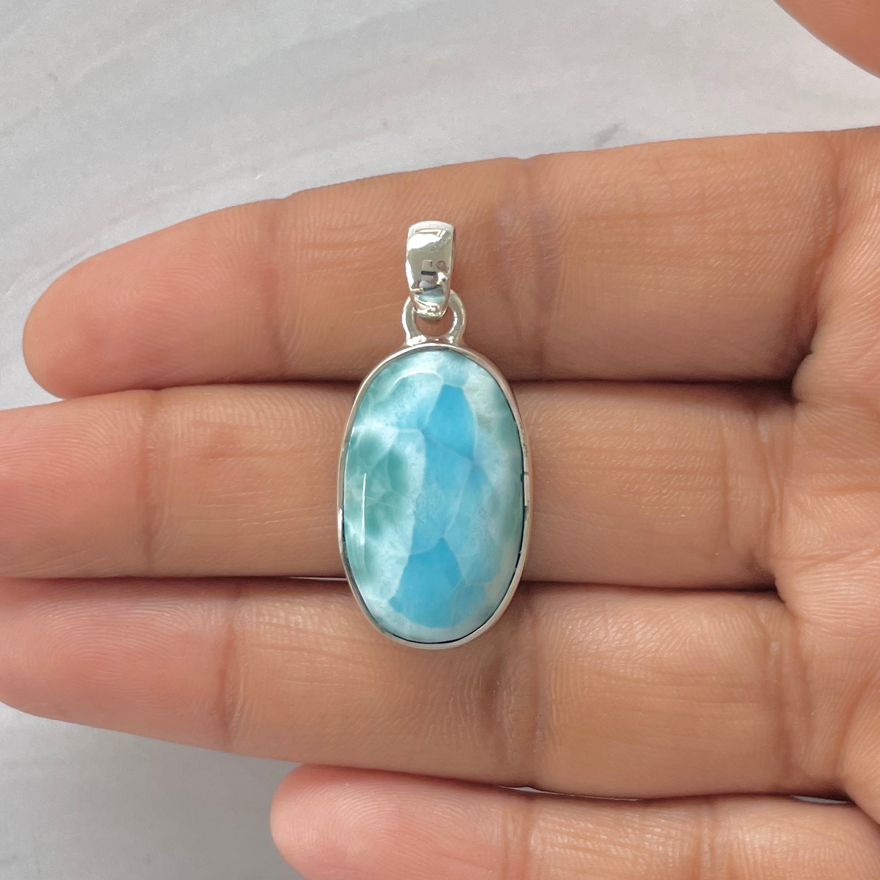 Larimar Pendant-(LAR-1-422)