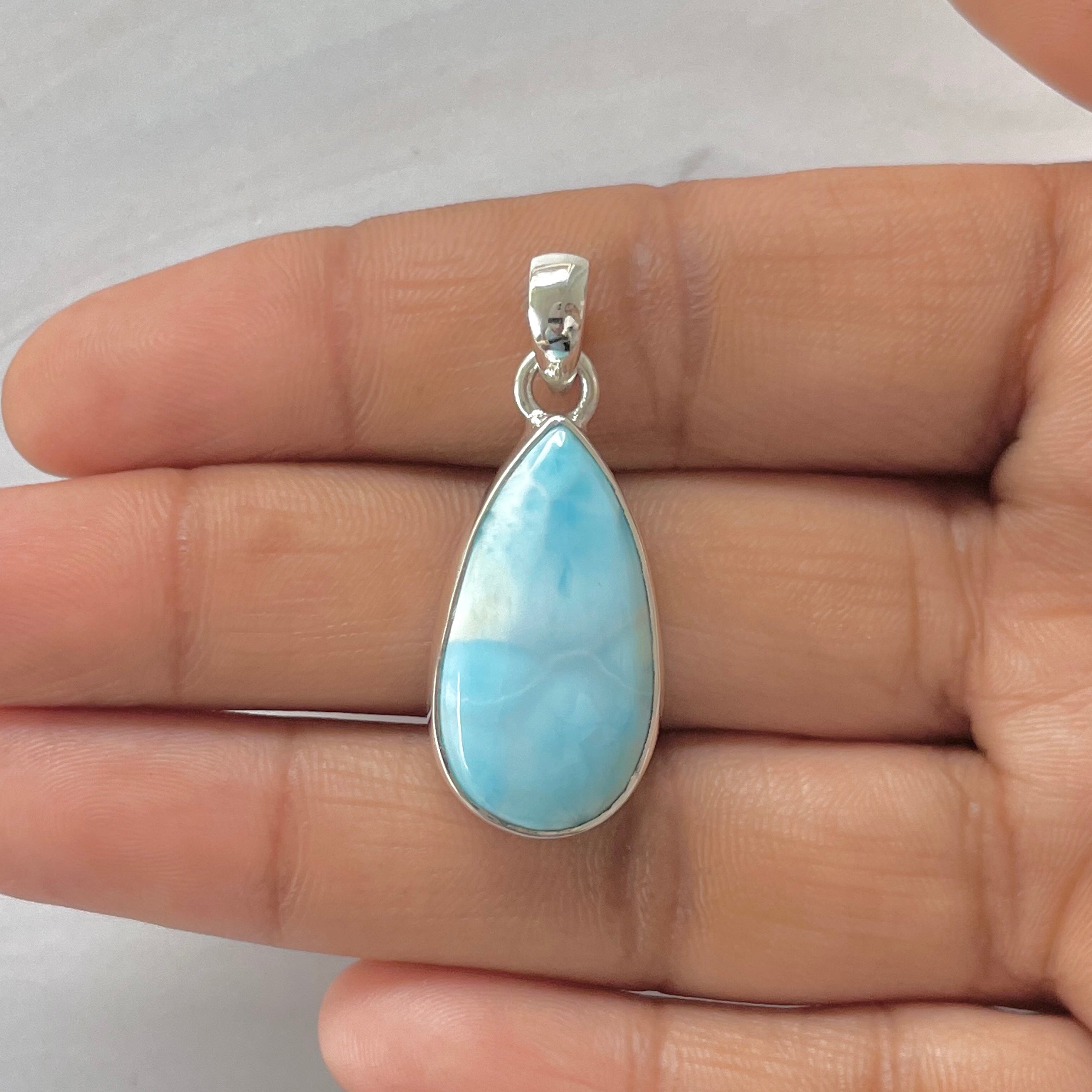 Larimar Pendant-(LAR-1-423)