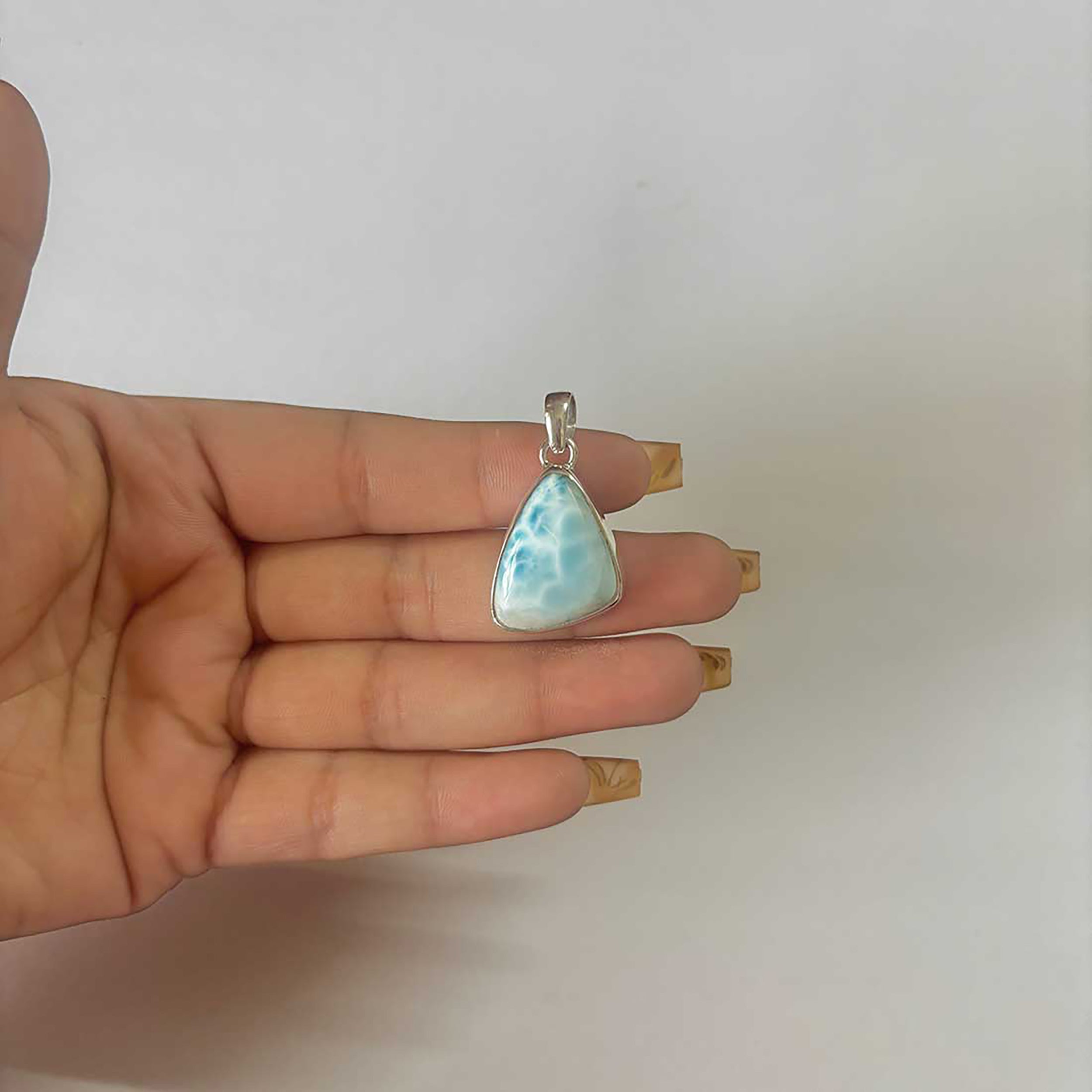 Larimar Pendant-(LAR-1-435)