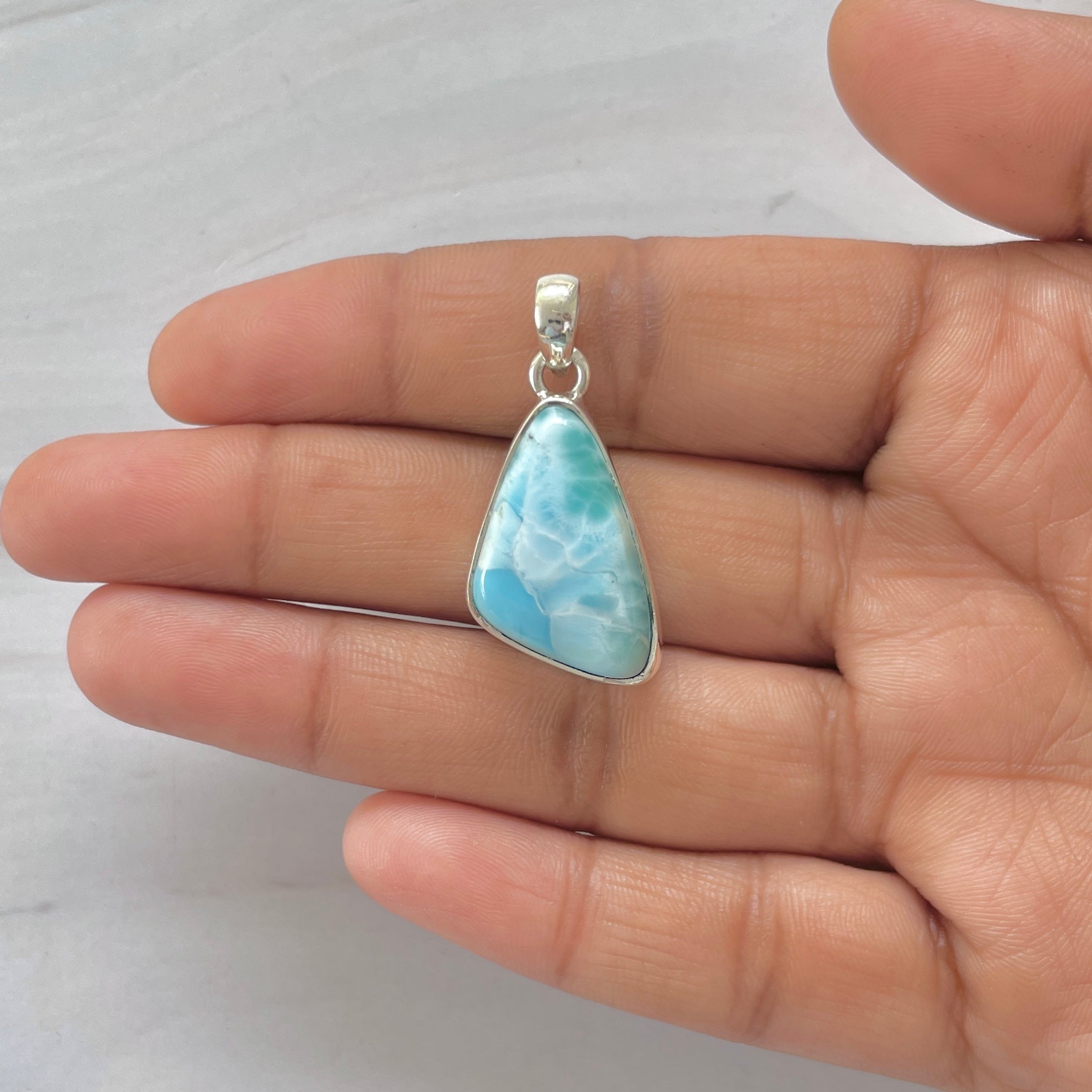 Larimar Pendant-(LAR-1-444)