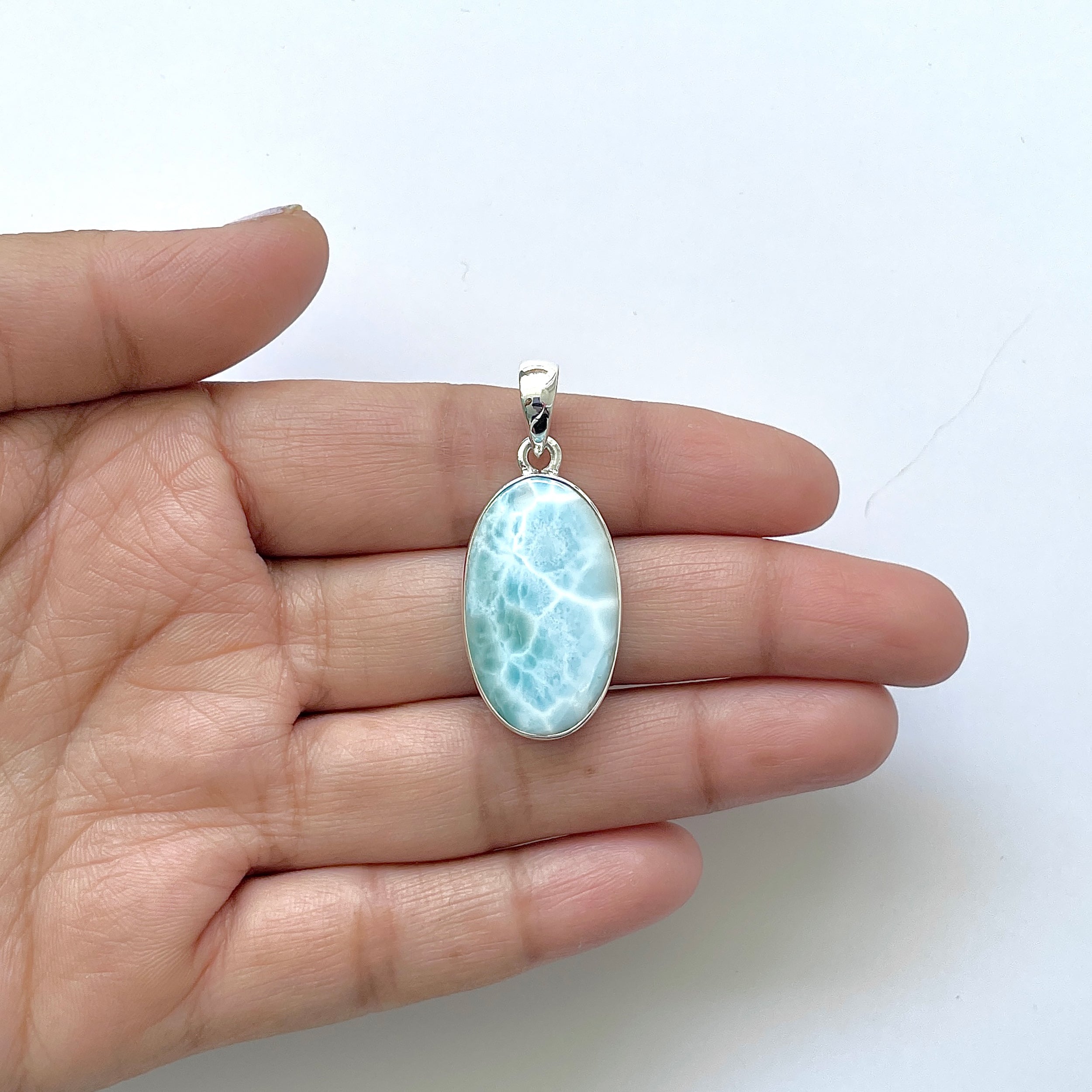 Larimar Pendant-(LAR-1-45)