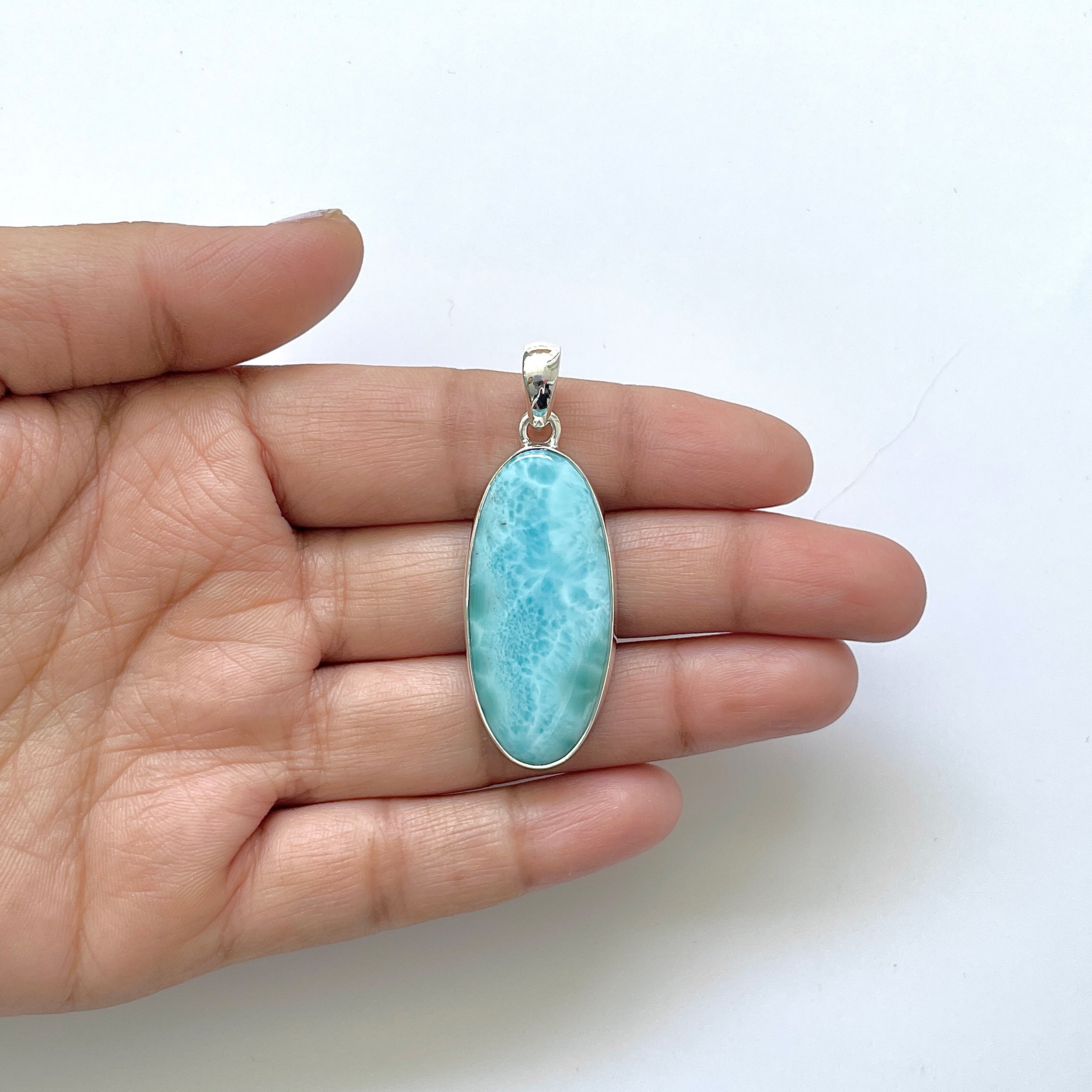 Larimar Pendant-(LAR-1-47)