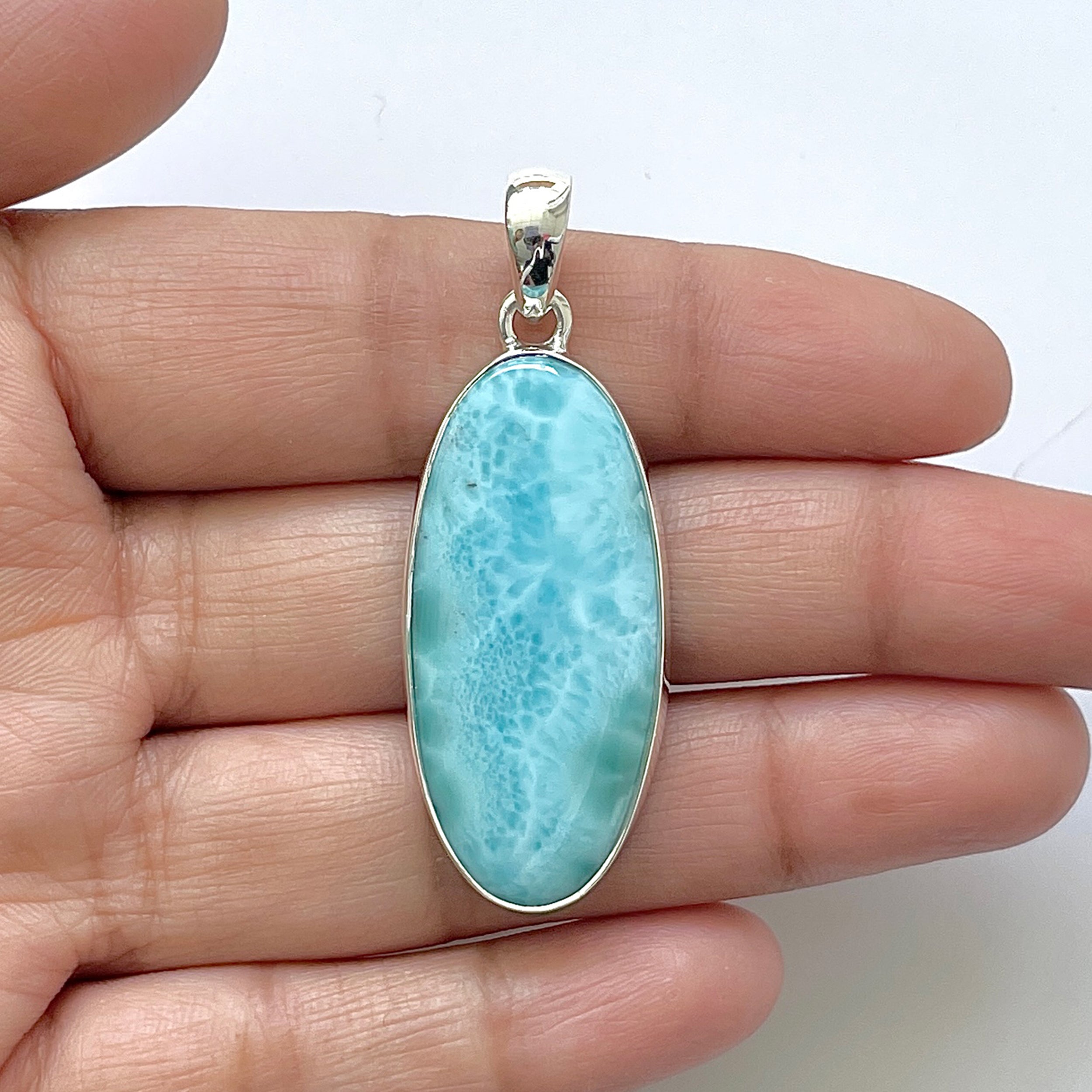 Larimar Pendant-(LAR-1-47)