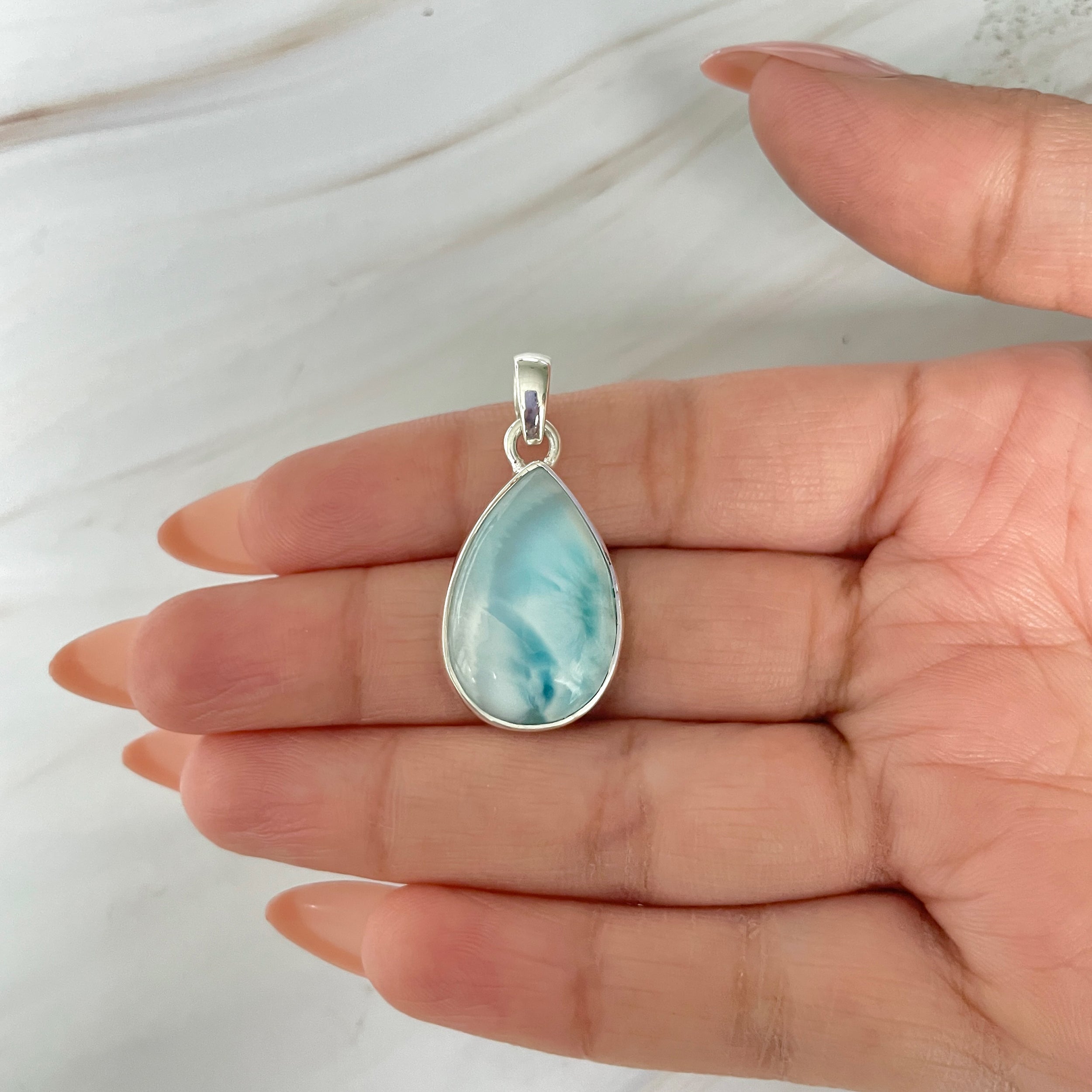Larimar Pendant-(LAR-1-480)