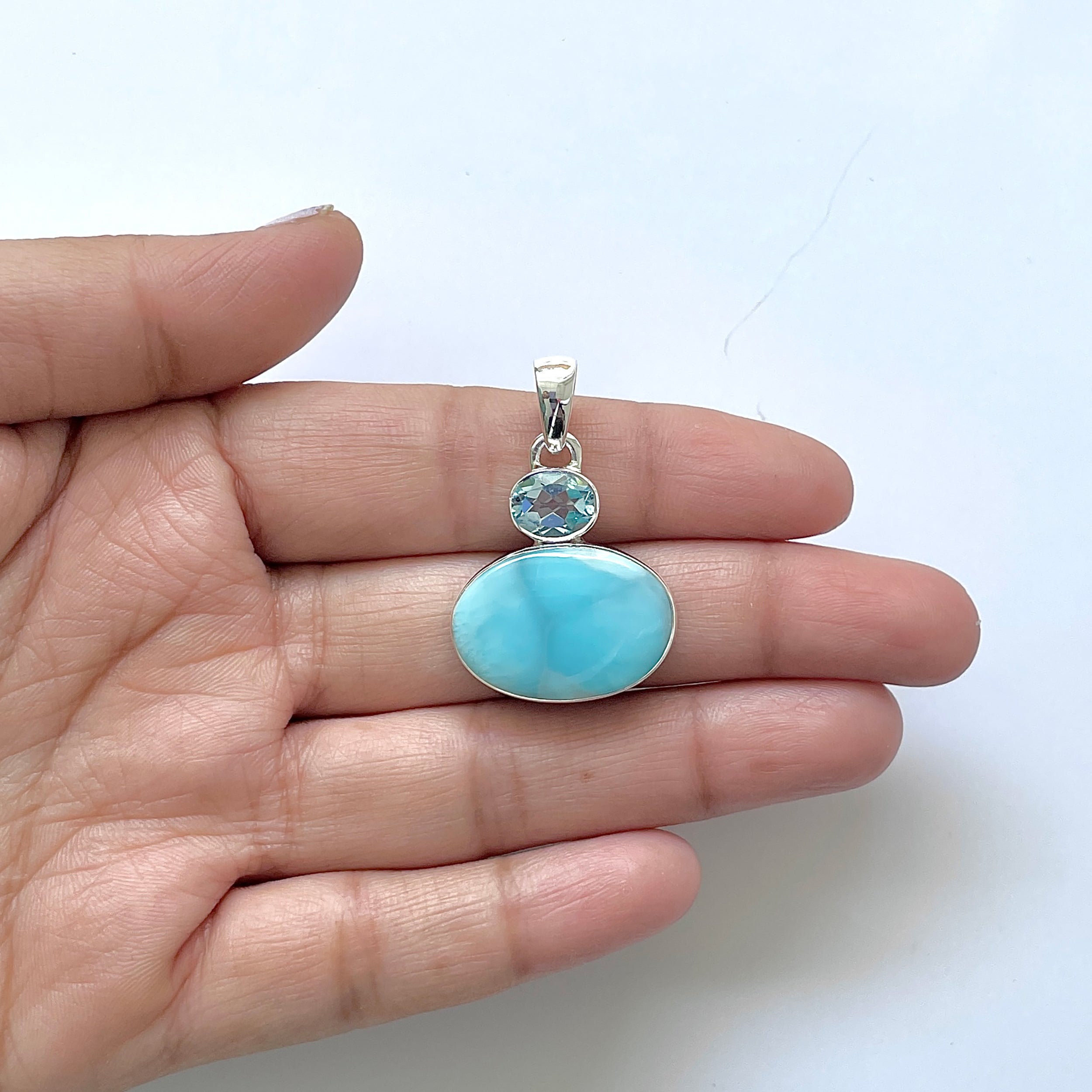 Larimar Pendant-(LAR-1-6)