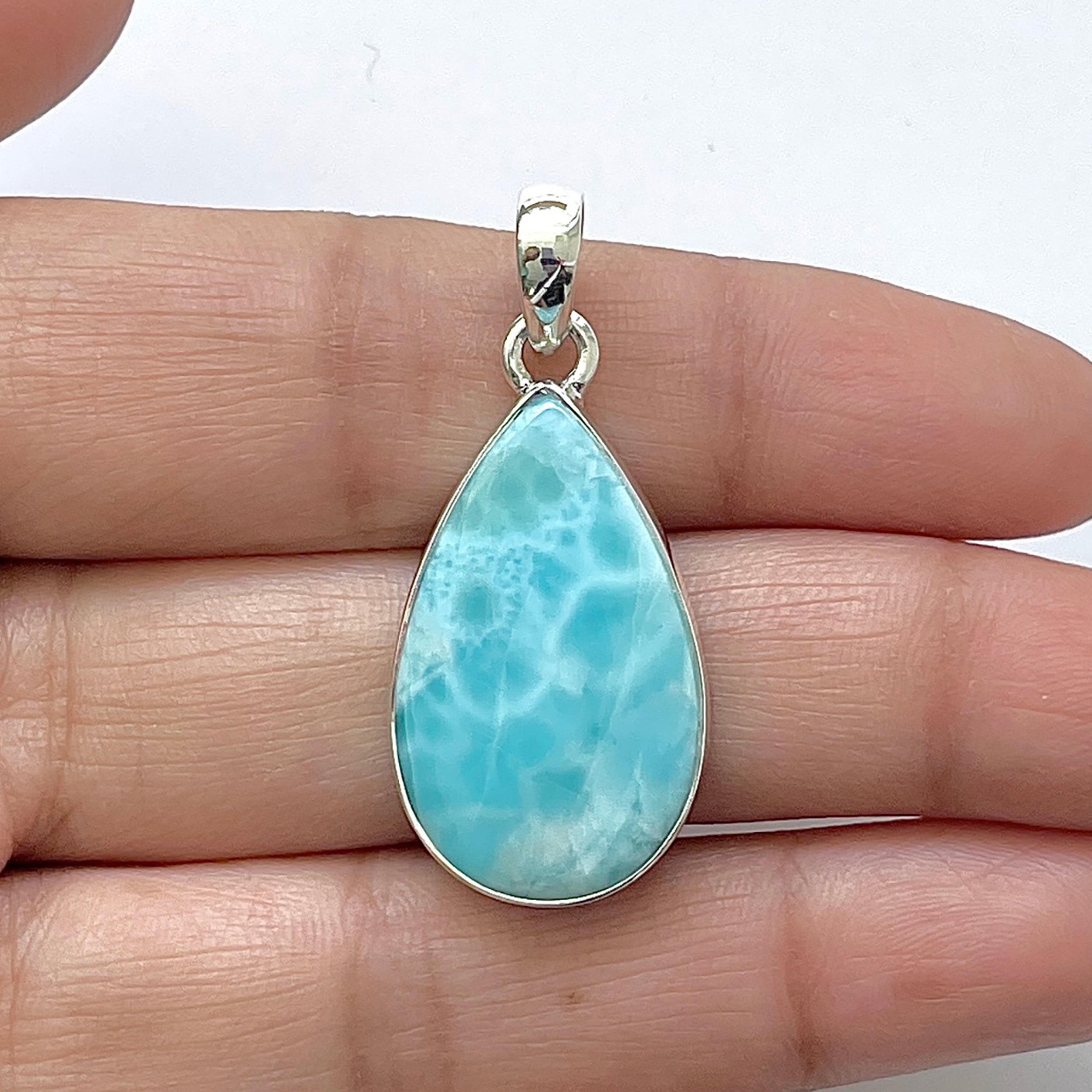 Larimar Pendant-(LAR-1-60)