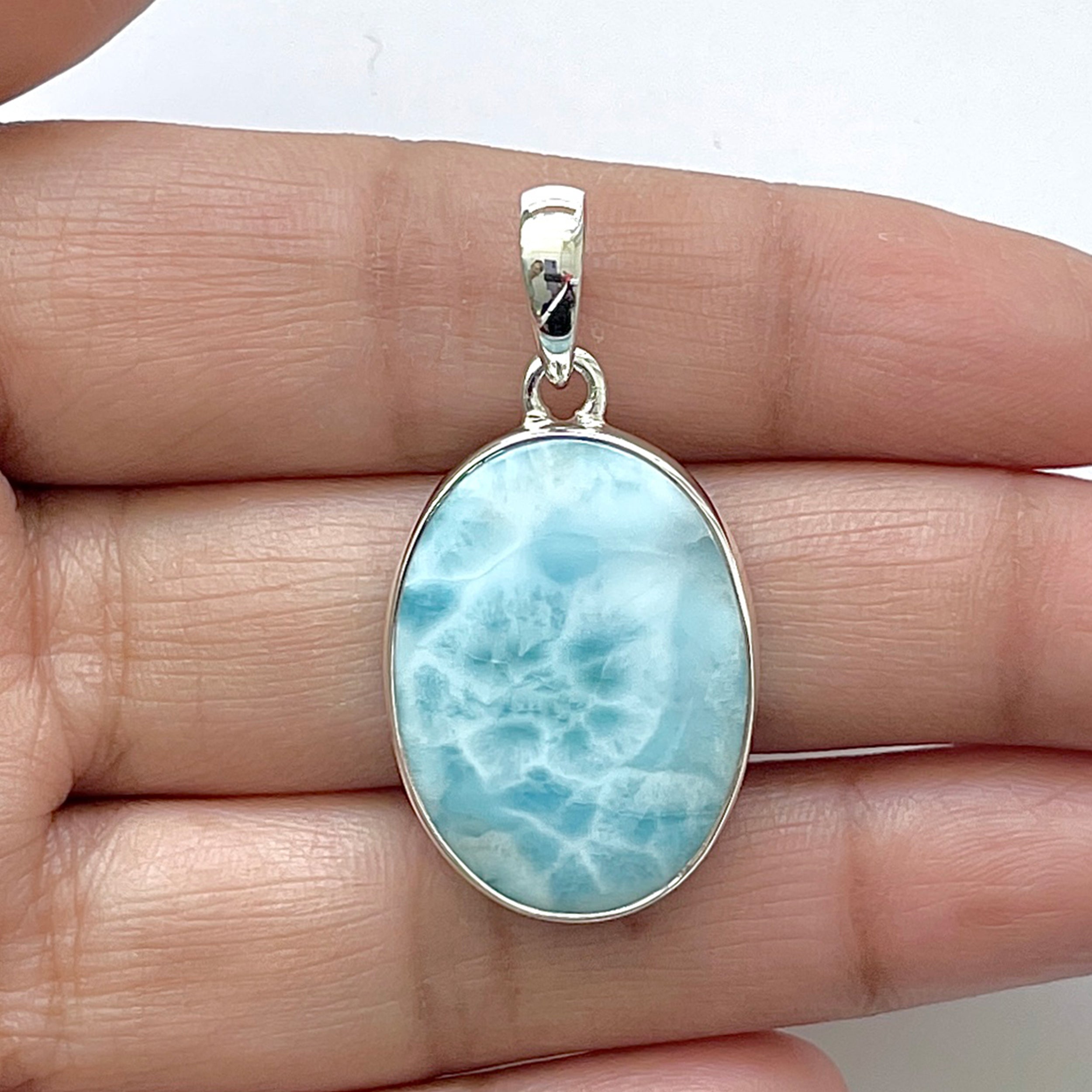 Larimar Pendant-(LAR-1-62)