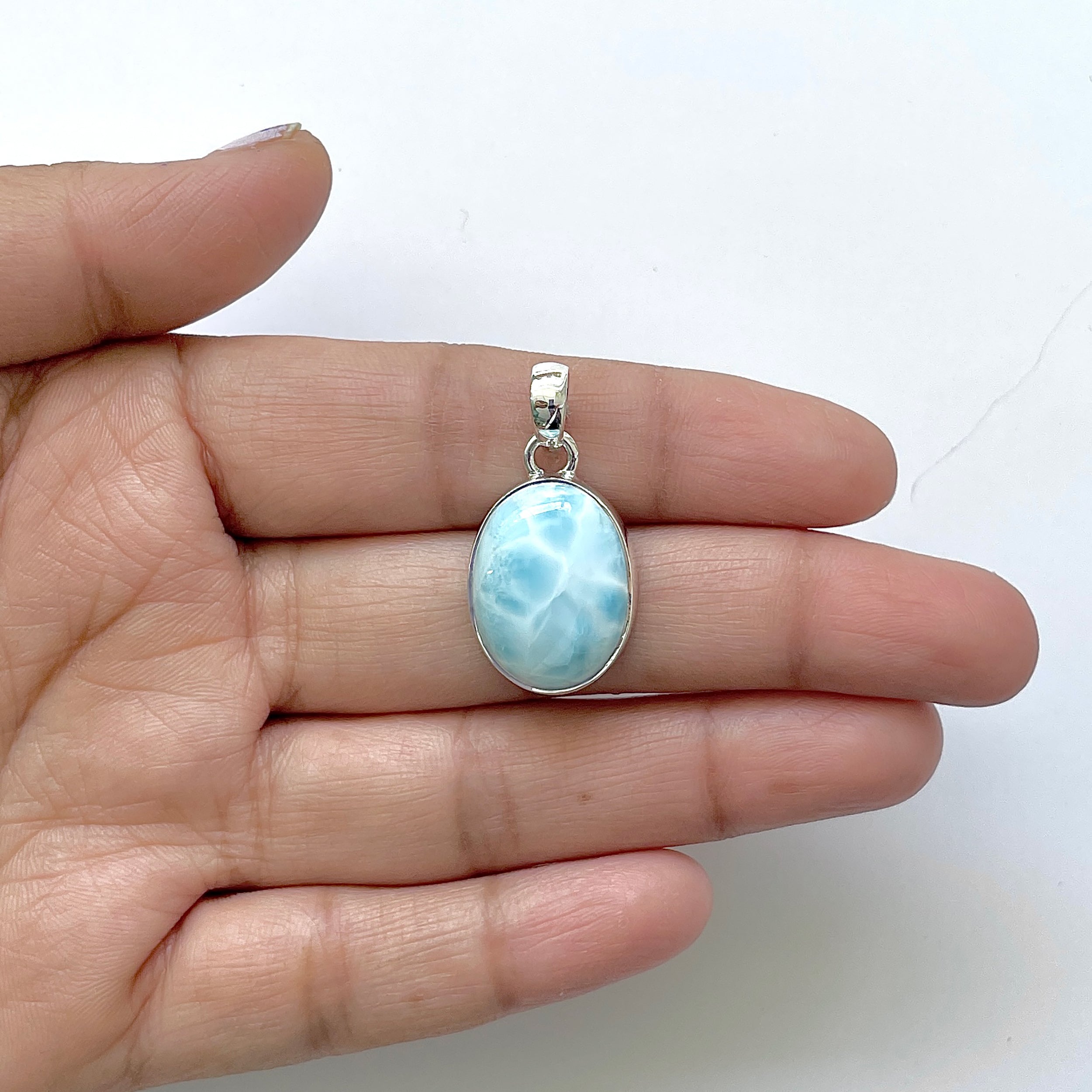 Larimar Pendant-(LAR-1-65)