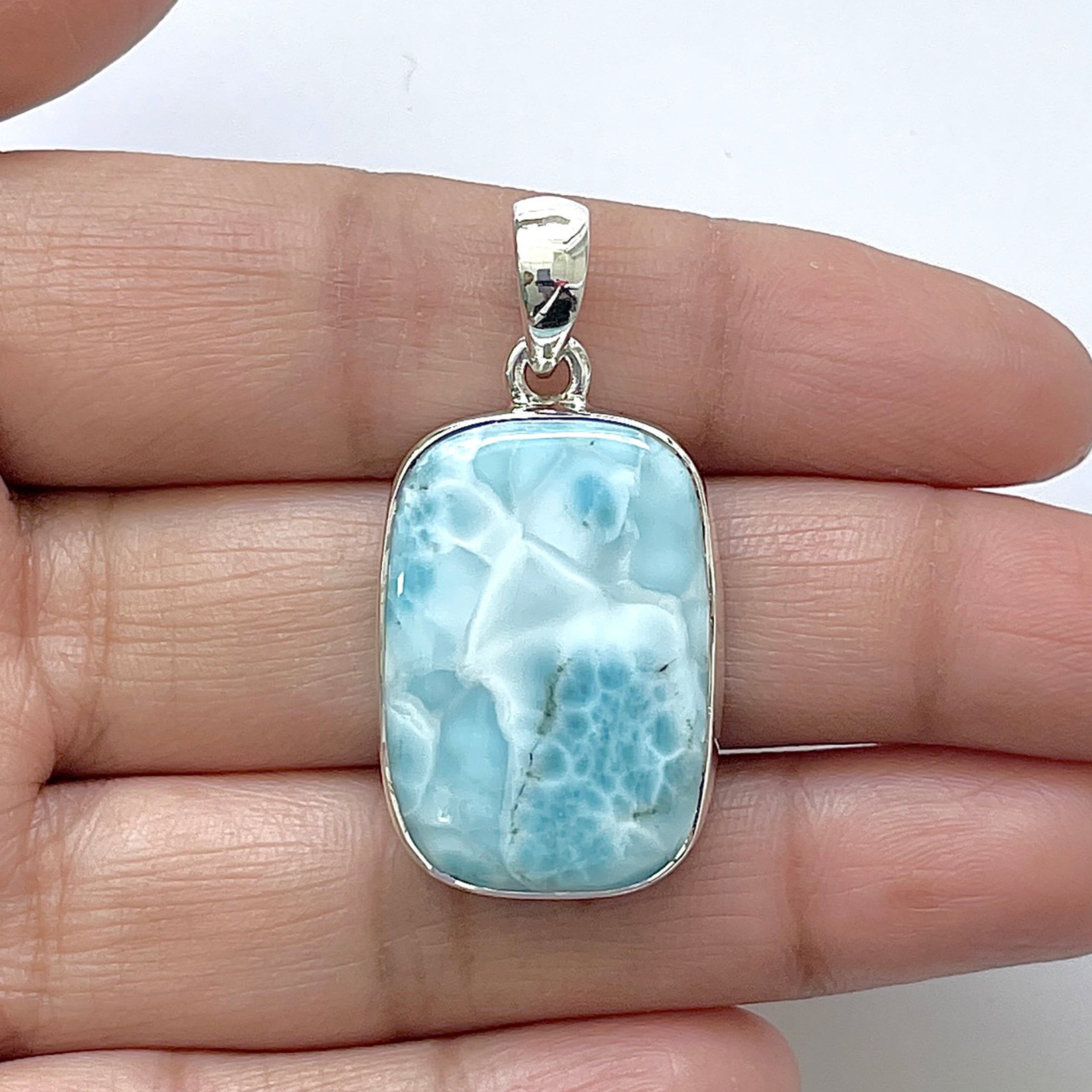 Larimar Pendant-(LAR-1-66)