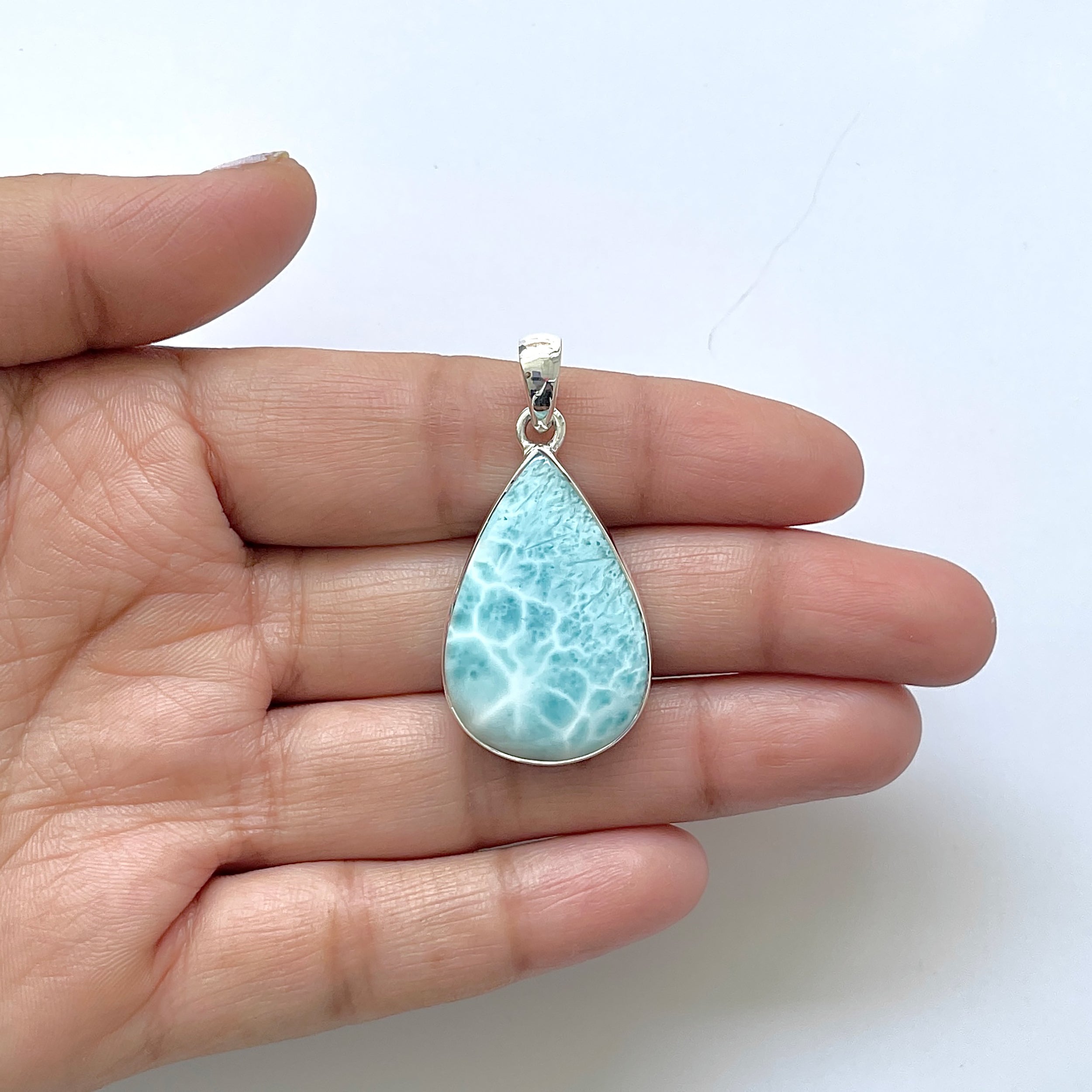 Larimar Pendant-(LAR-1-7)
