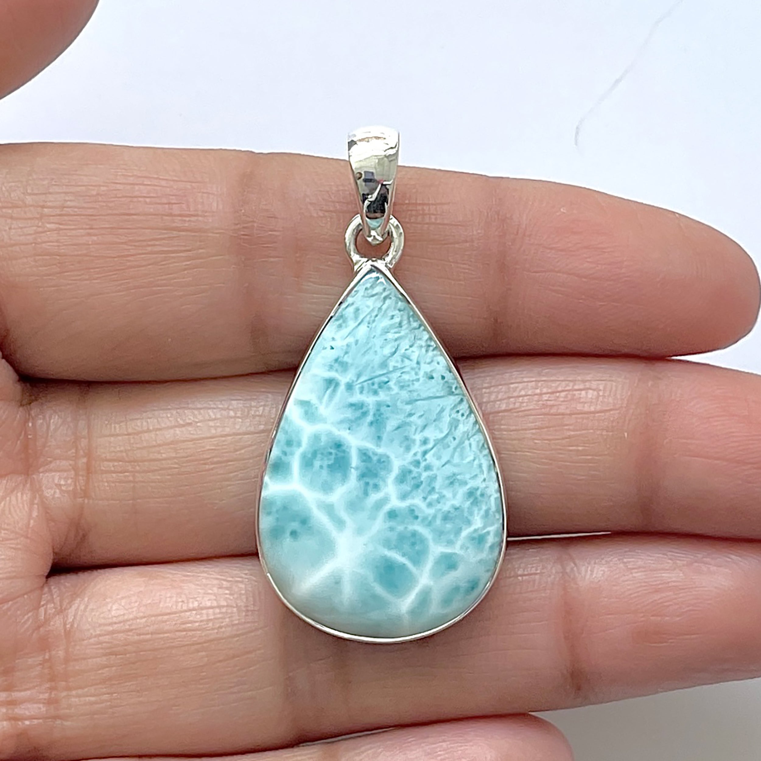 Larimar Pendant-(LAR-1-7)