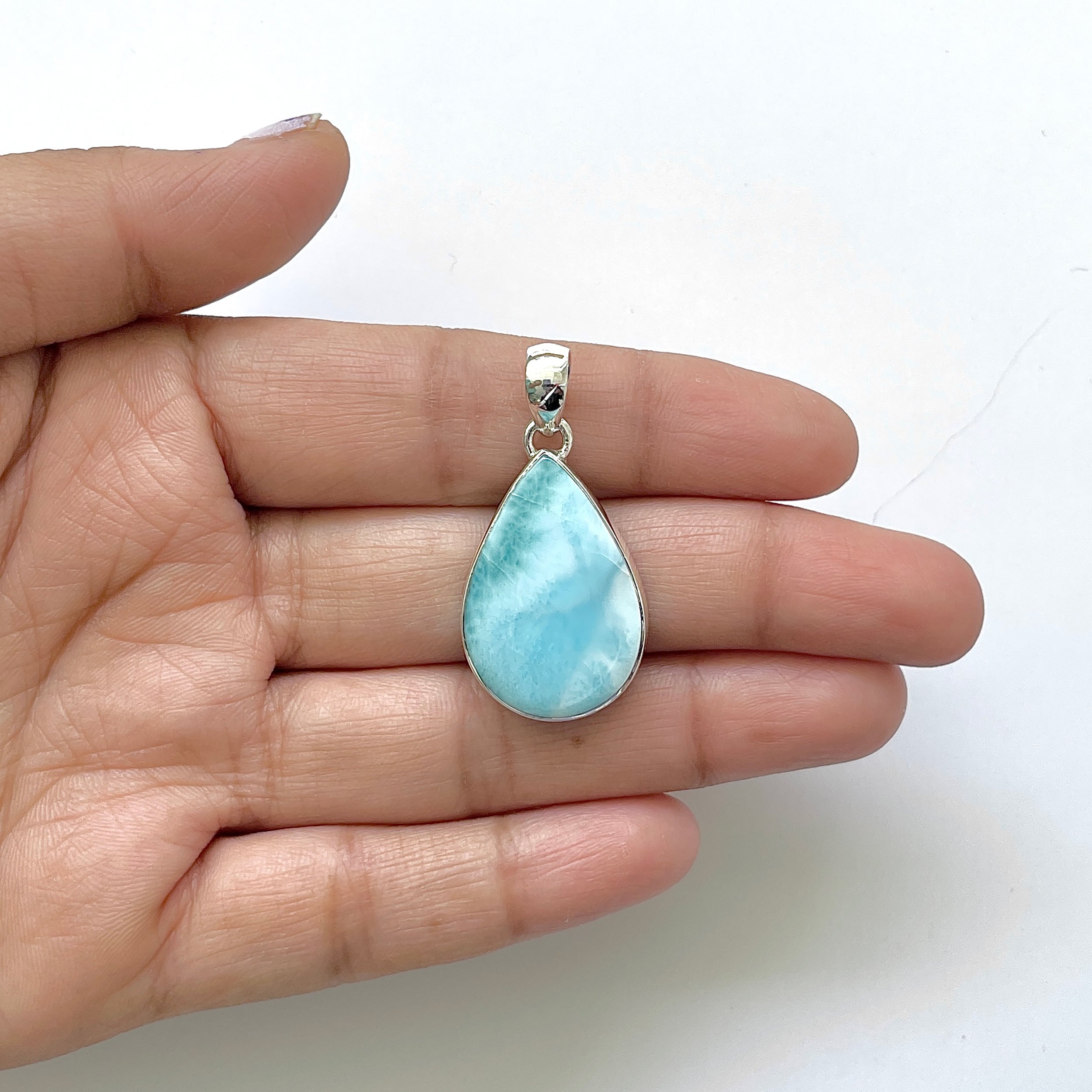 Larimar Pendant-(LAR-1-76)