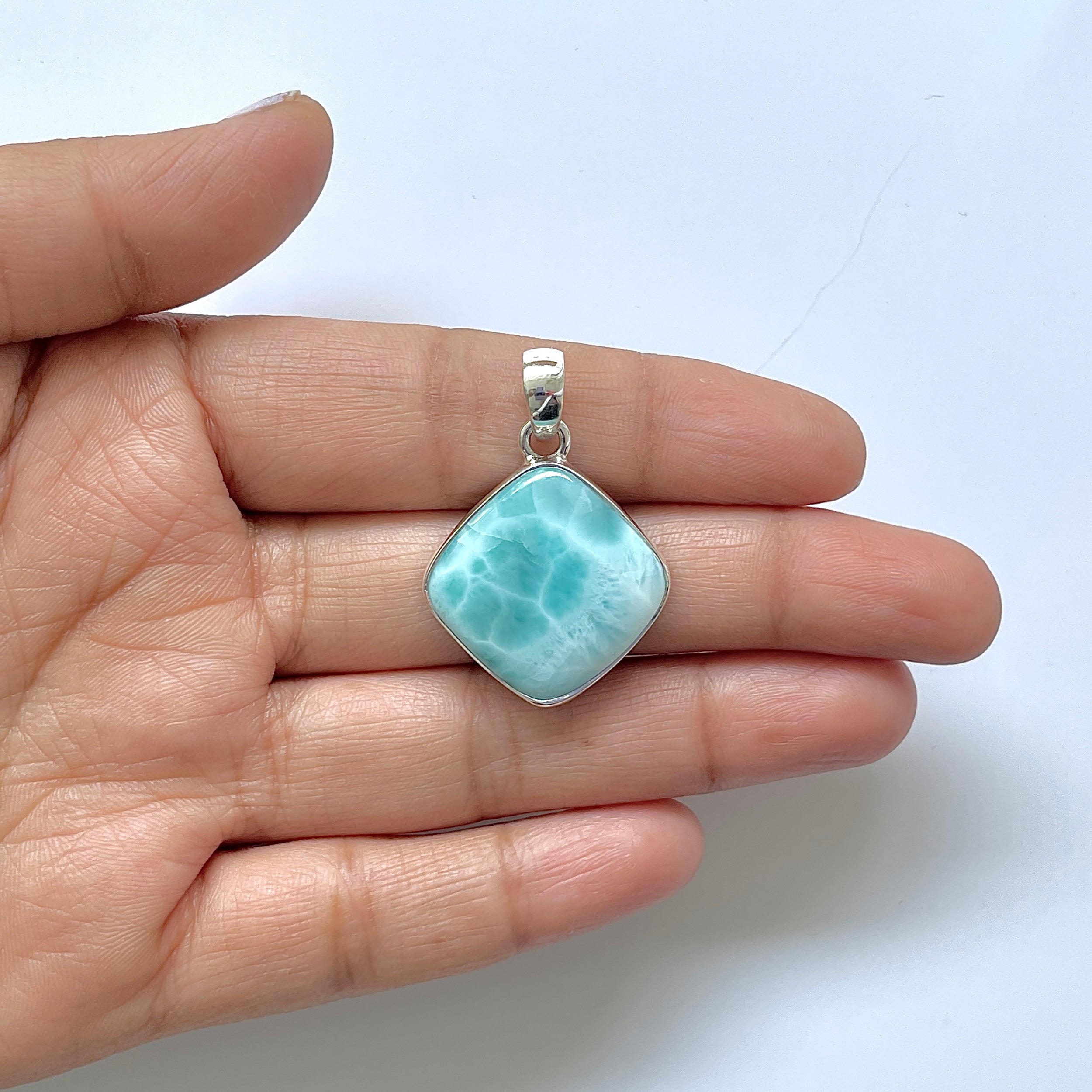 Larimar Pendant-(LAR-1-78)