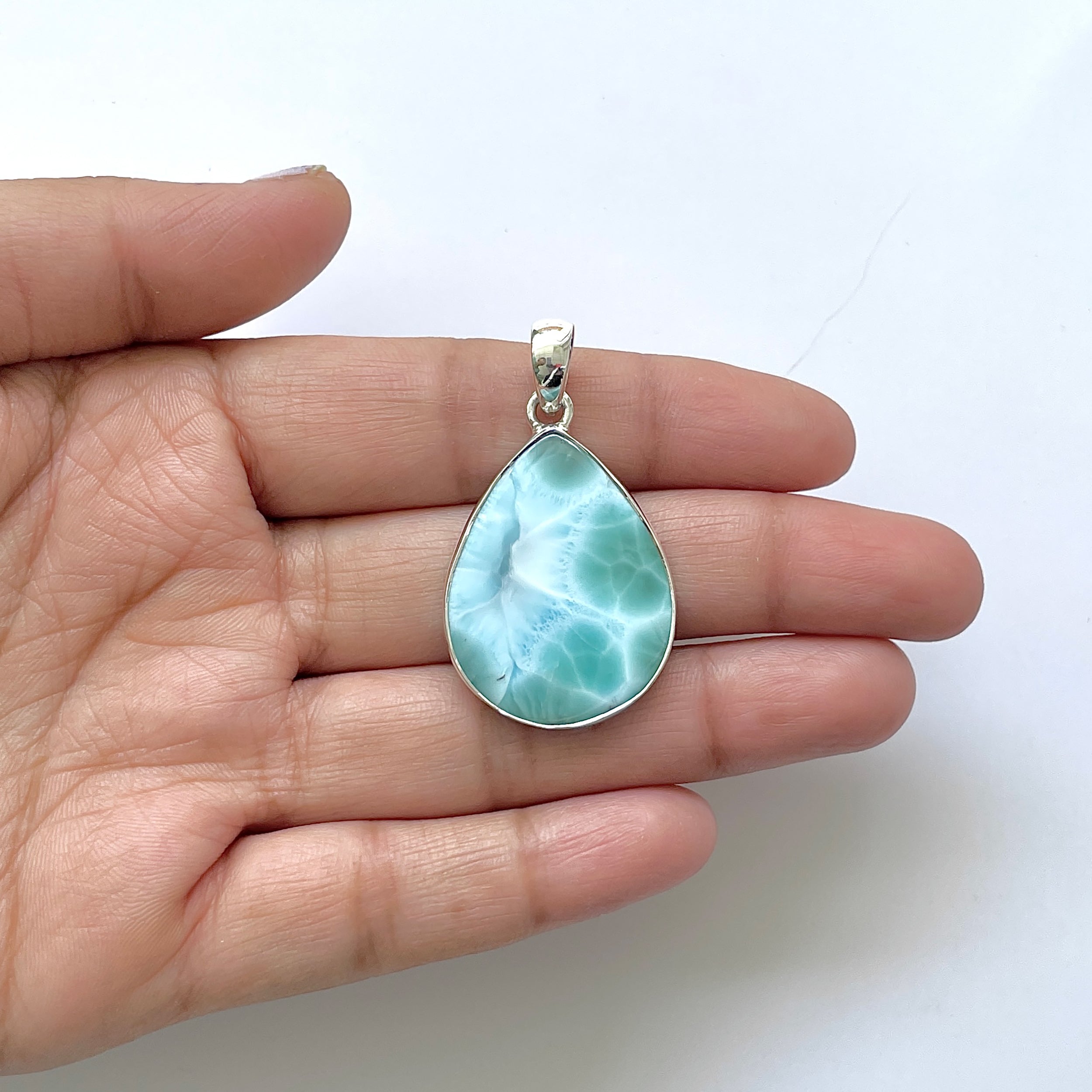 Larimar Pendant-(LAR-1-81)