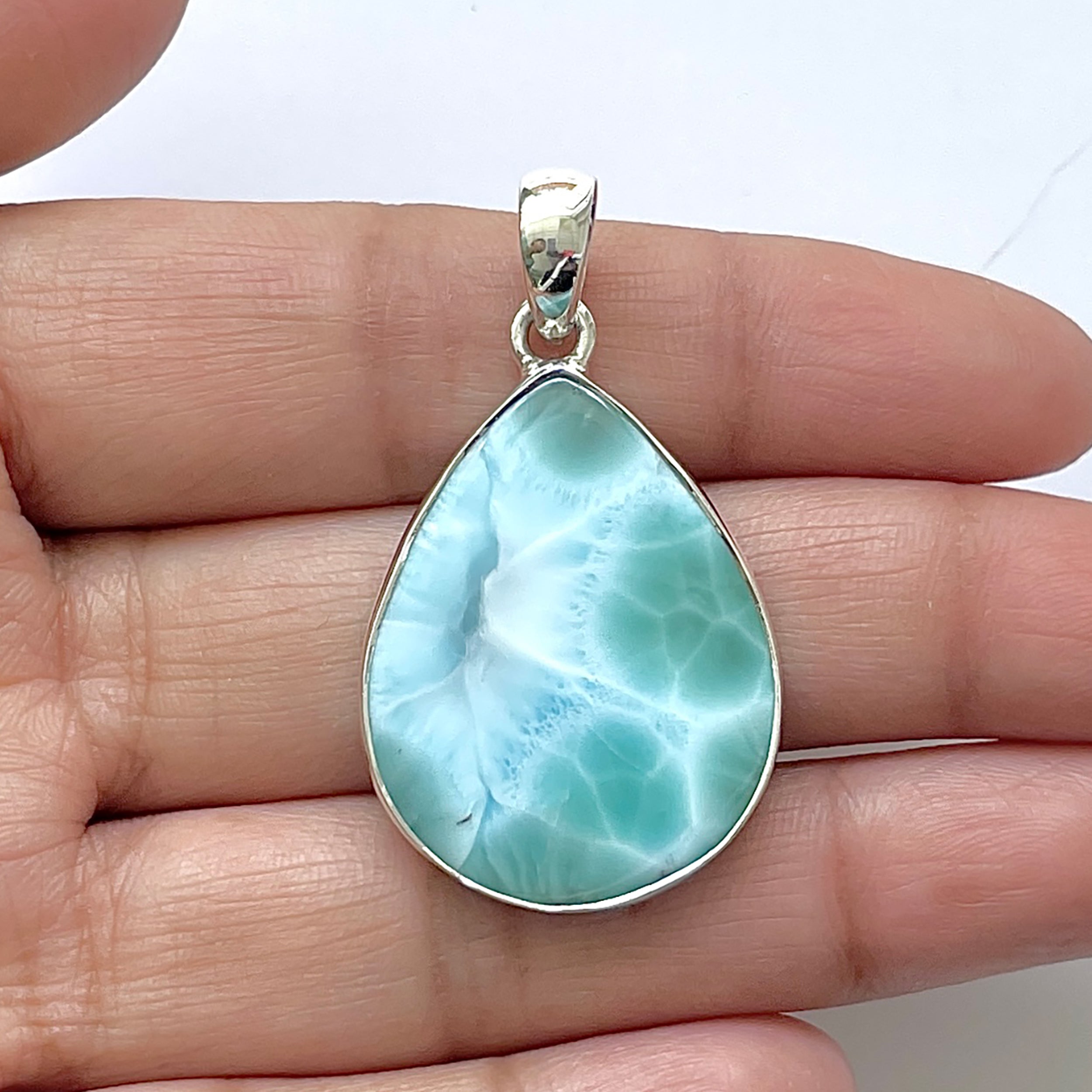 Larimar Pendant-(LAR-1-81)