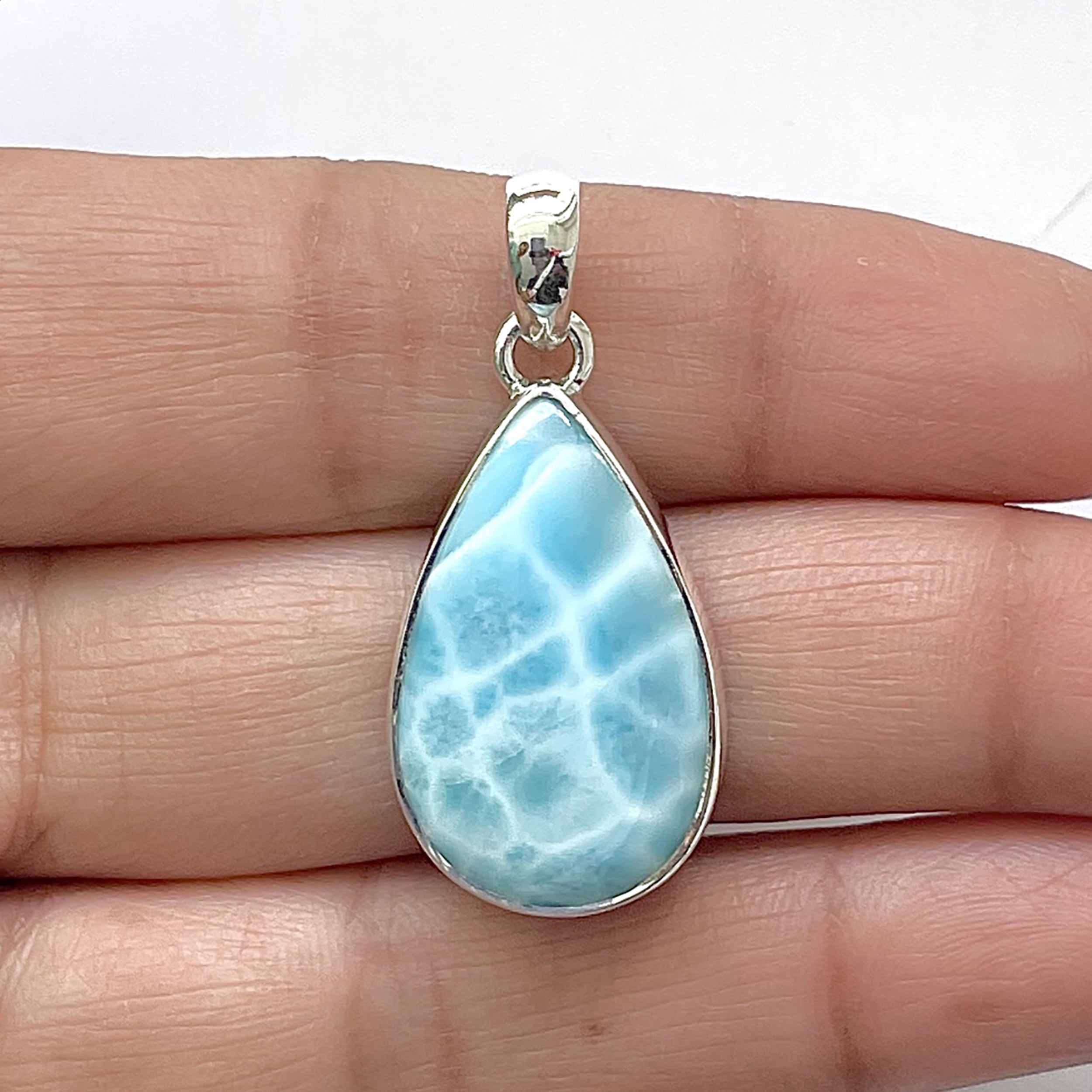 Larimar Pendant-(LAR-1-84)