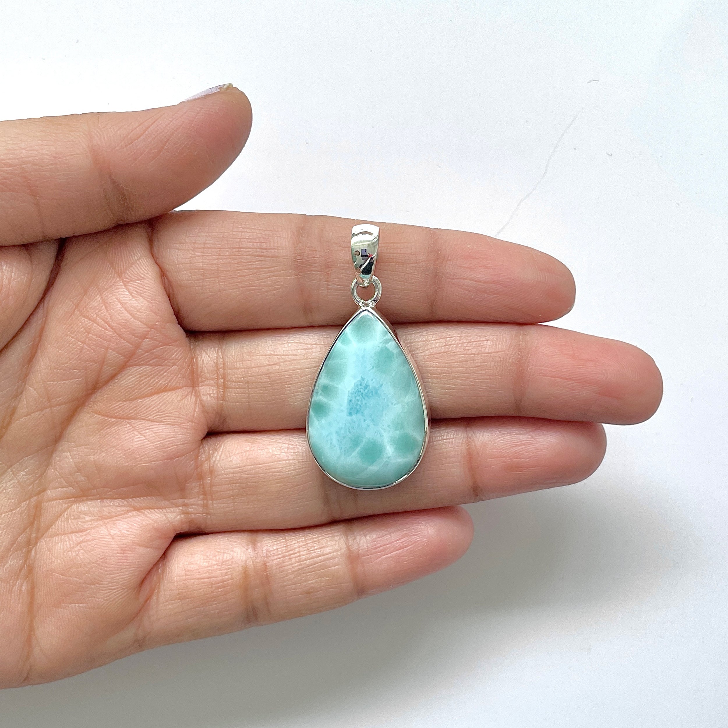 Larimar Pendant-(LAR-1-86)