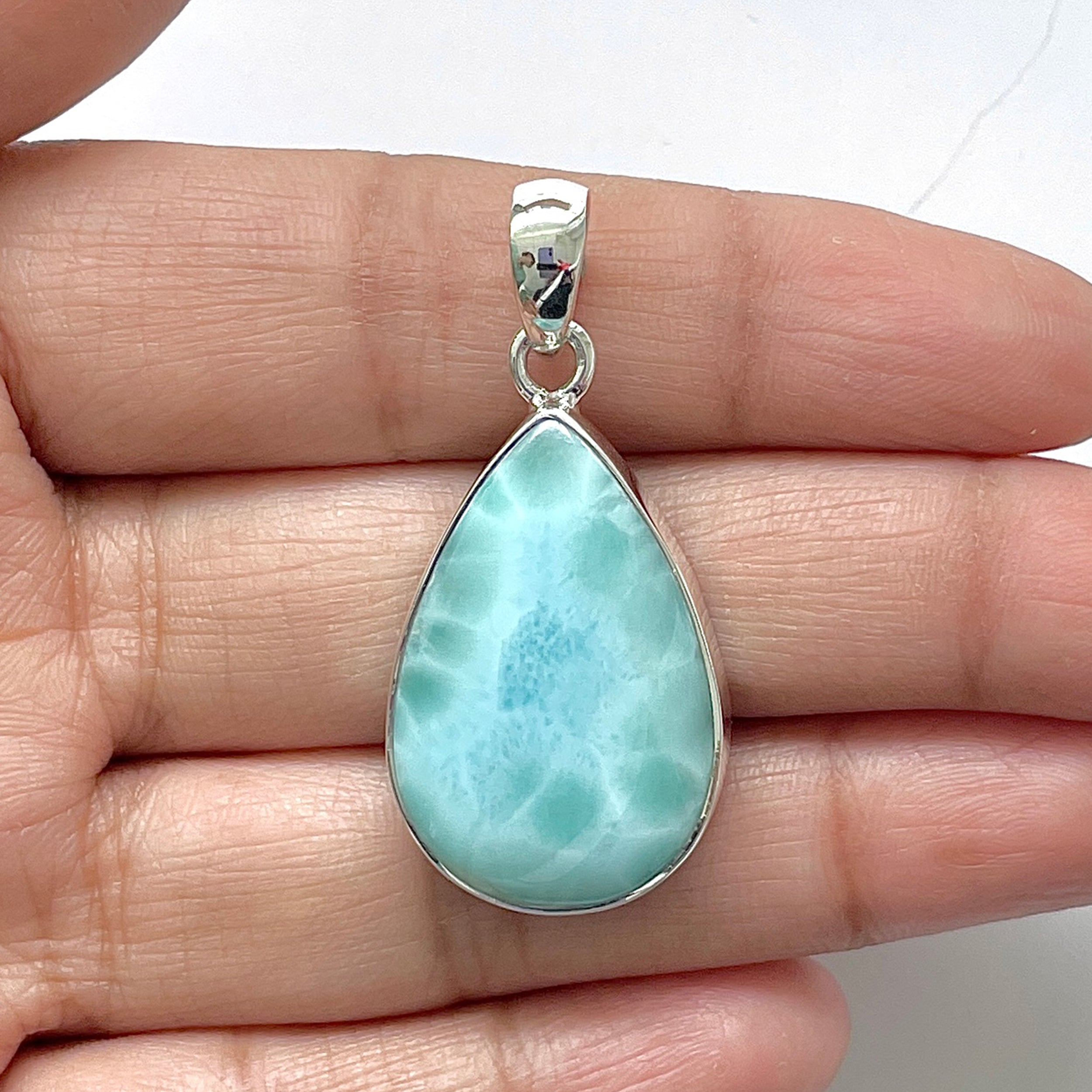 Larimar Pendant-(LAR-1-86)