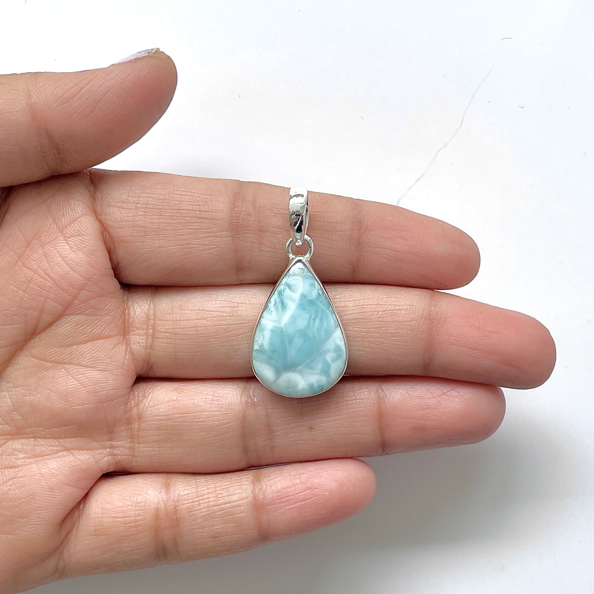 Larimar Pendant-(LAR-1-88)