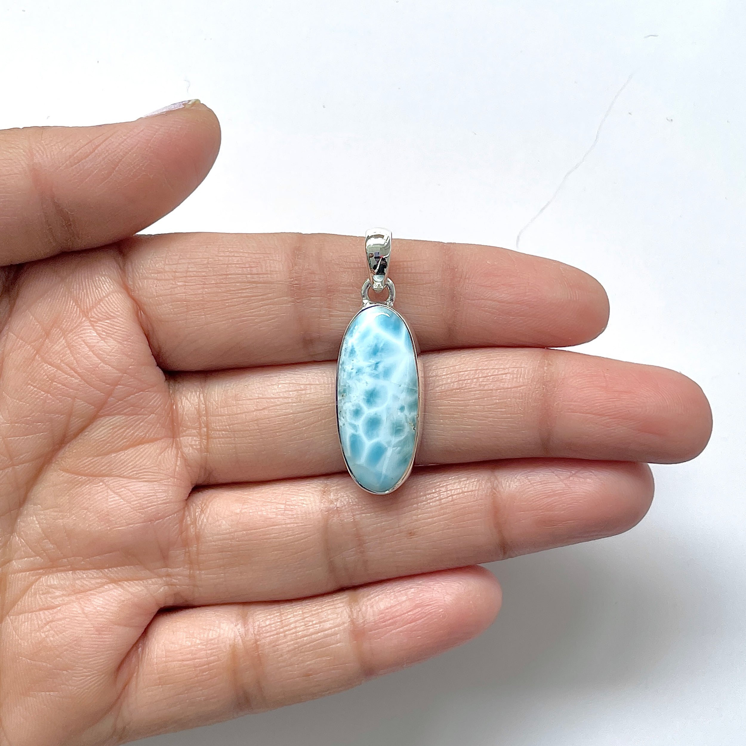 Larimar Pendant-(LAR-1-89)