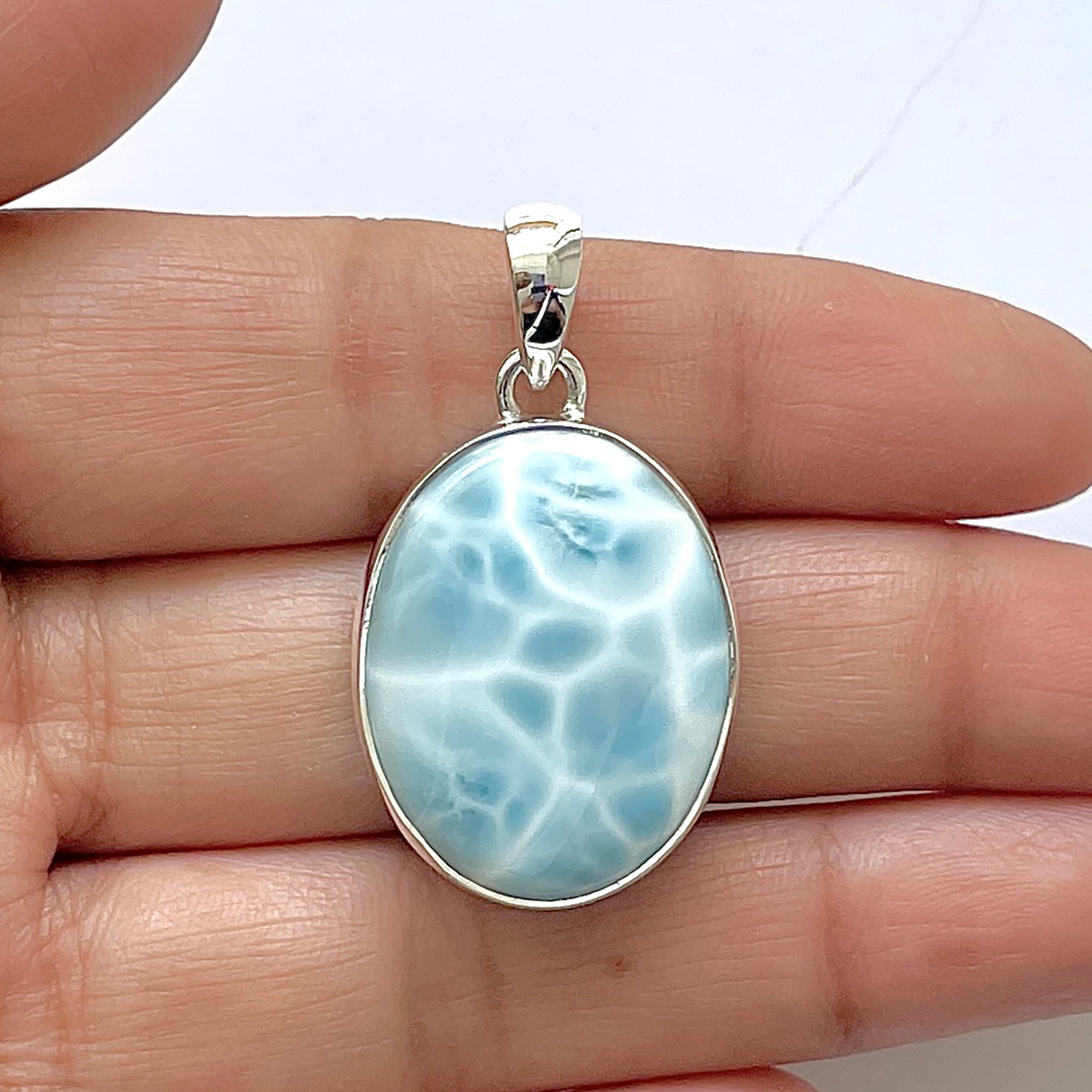 Larimar Pendant-(LAR-1-9)