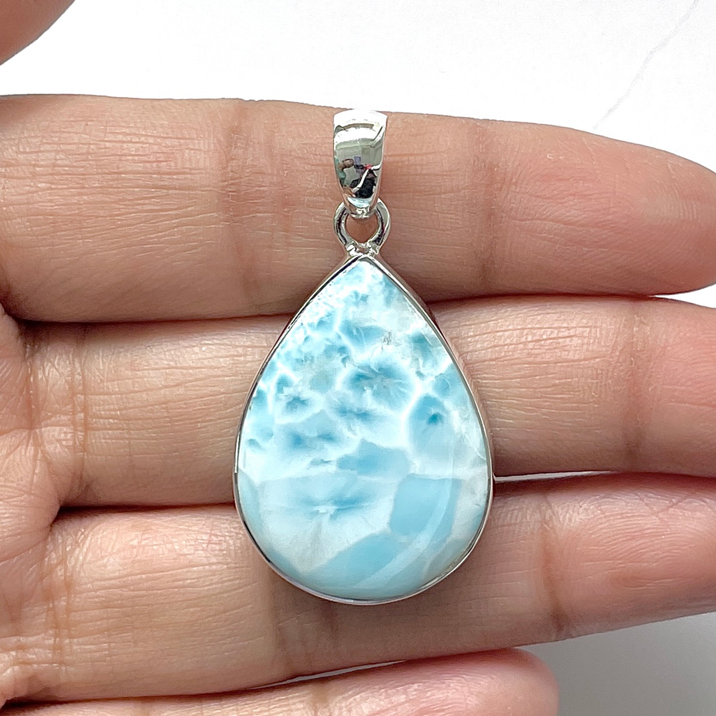 Larimar Pendant-(LAR-1-92)