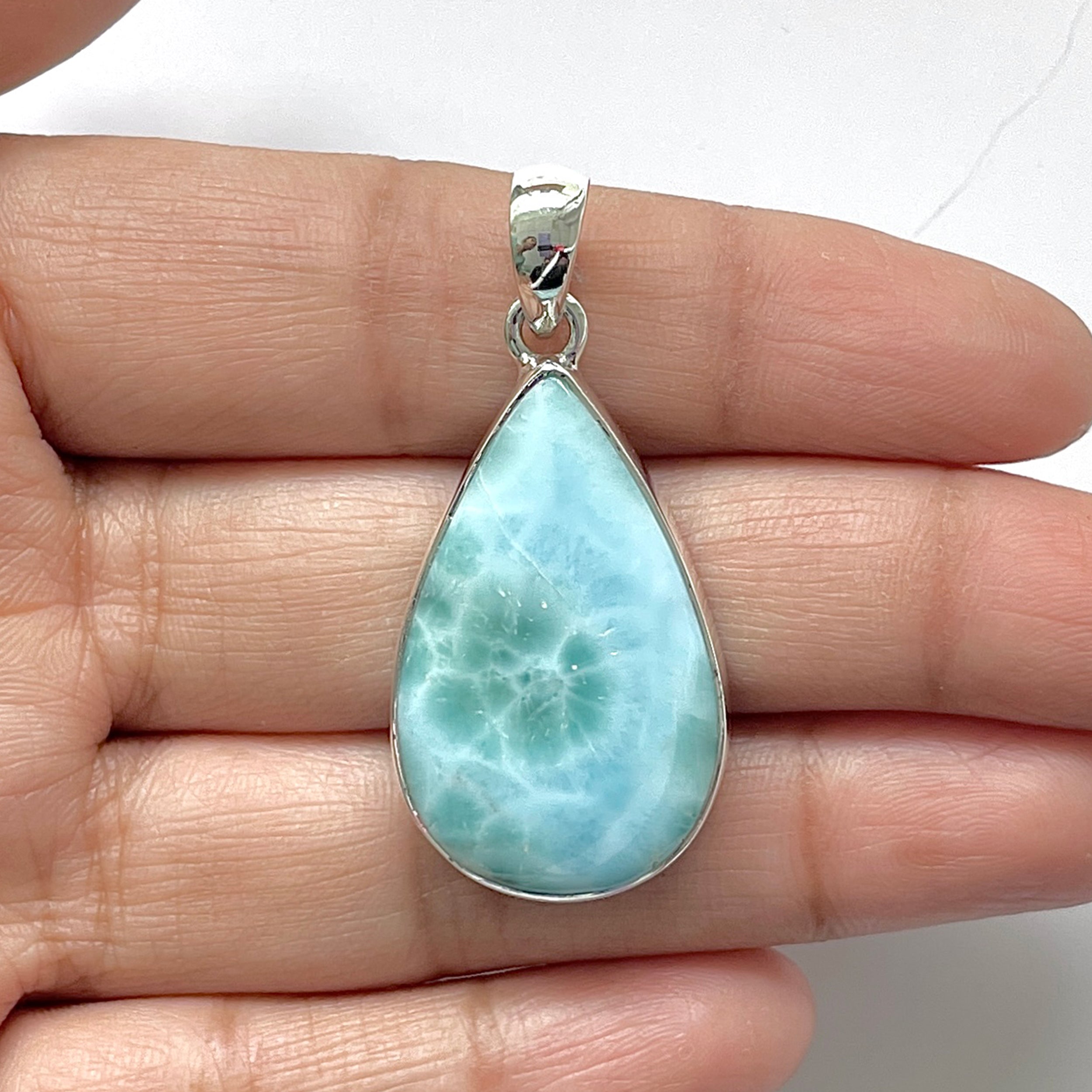 Larimar Pendant-(LAR-1-95)