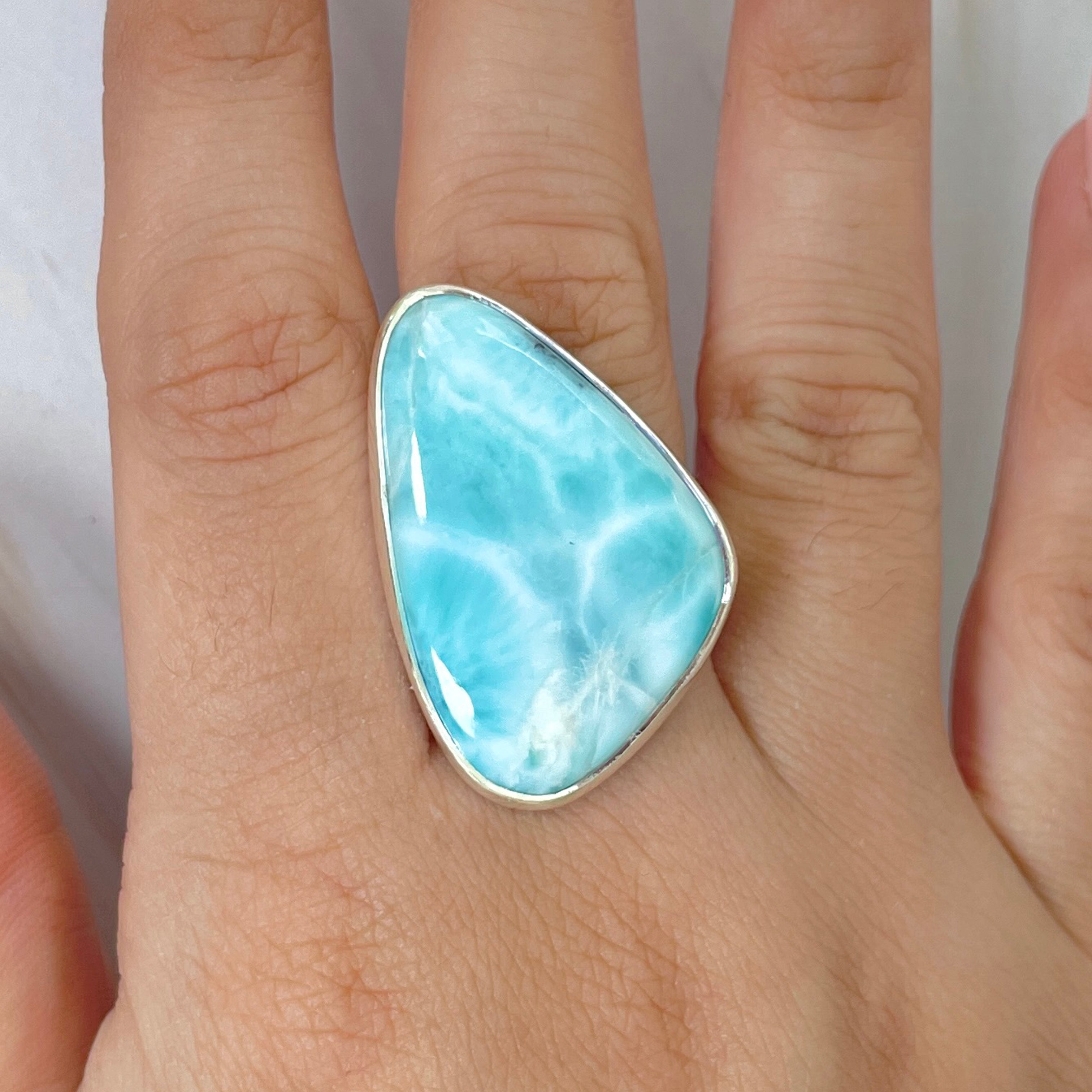 Larimar Ring-(LAR-2-100)