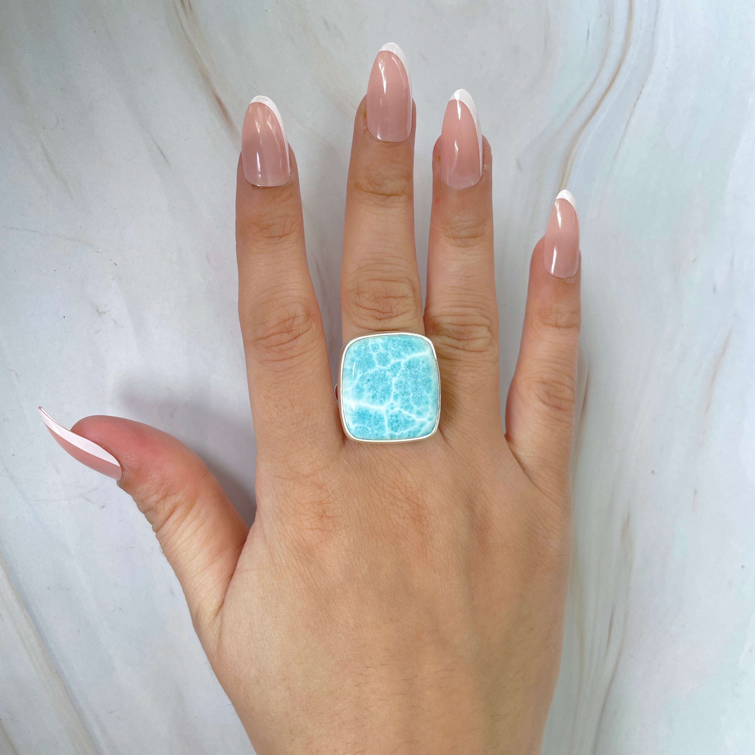 Larimar Ring-(LAR-2-116)