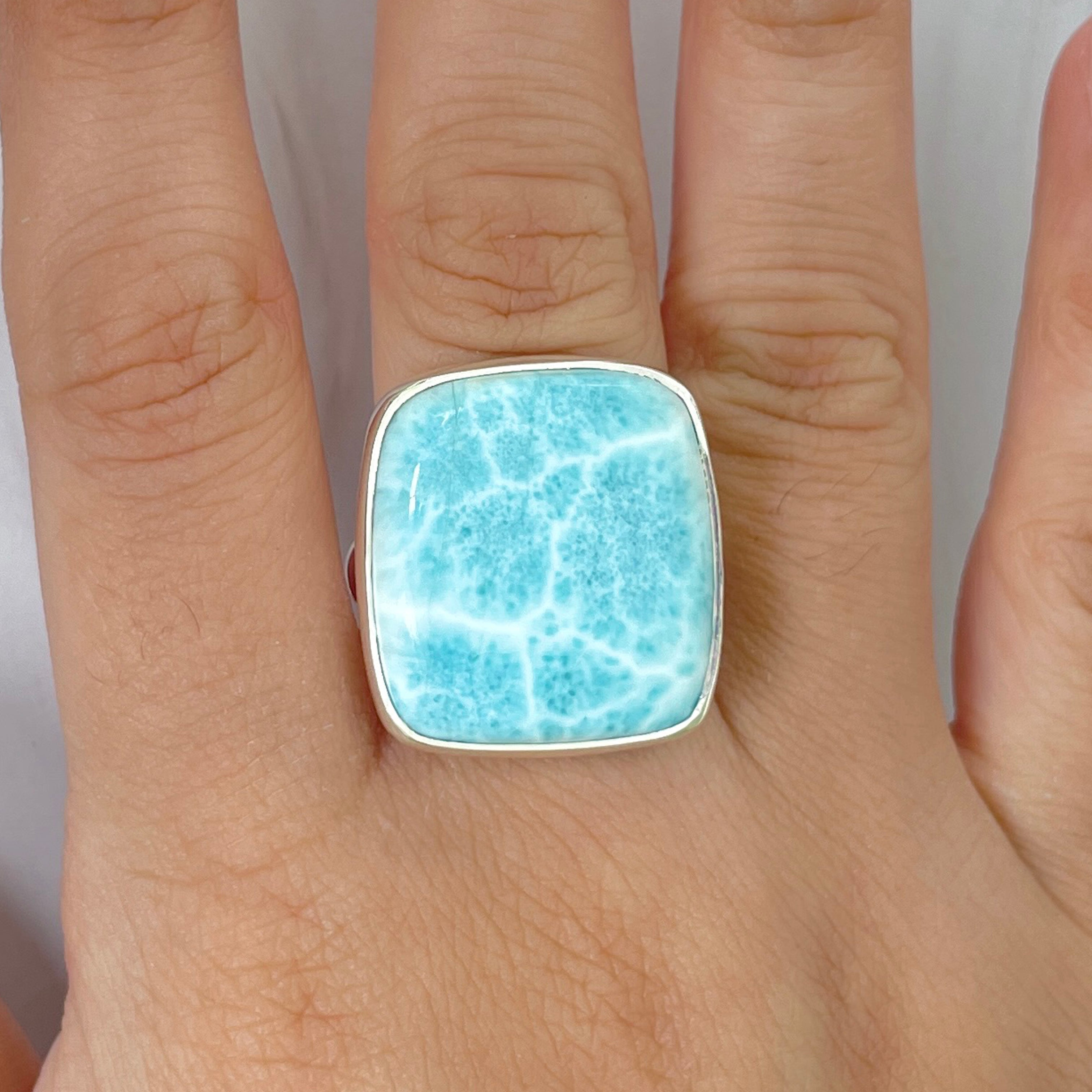 Larimar Ring-(LAR-2-116)