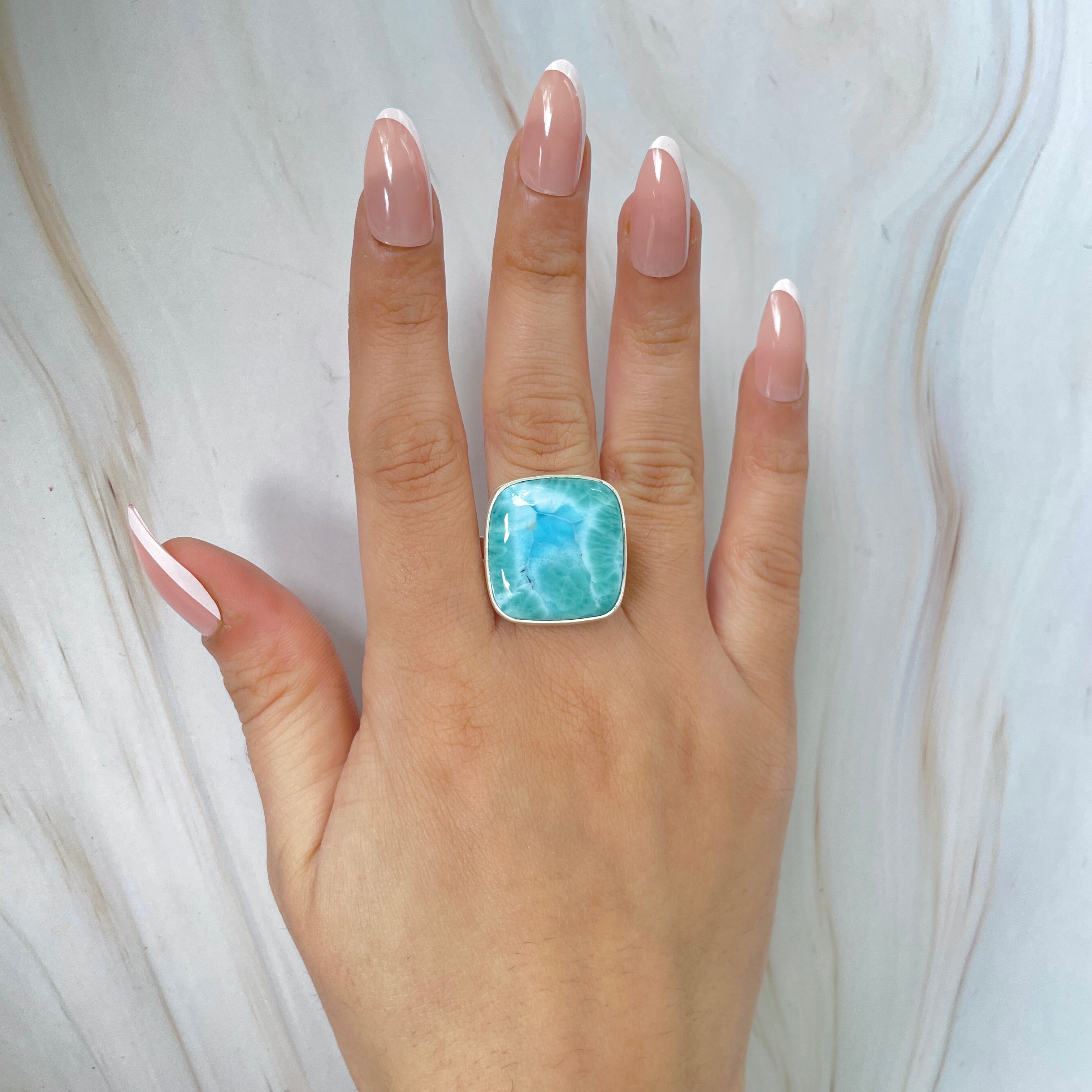 Larimar Ring-(LAR-2-119)