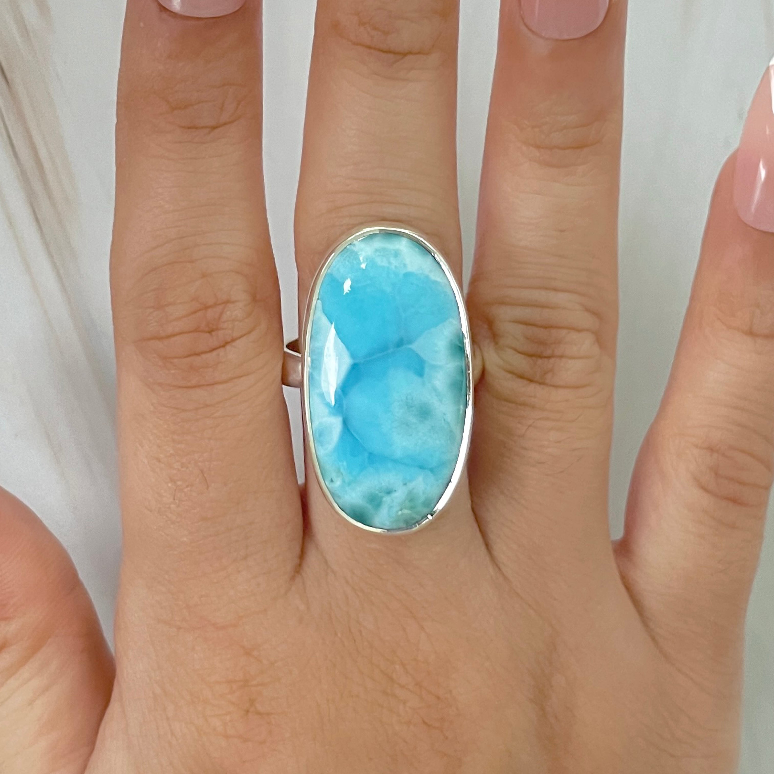 Larimar Ring-(LAR-2-121)